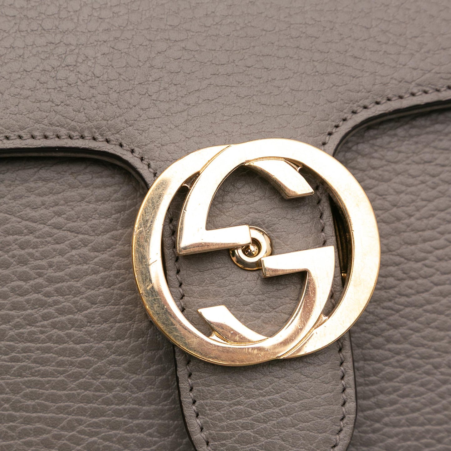 Gucci Small Dollar Calfskin Interlocking G Crossbody