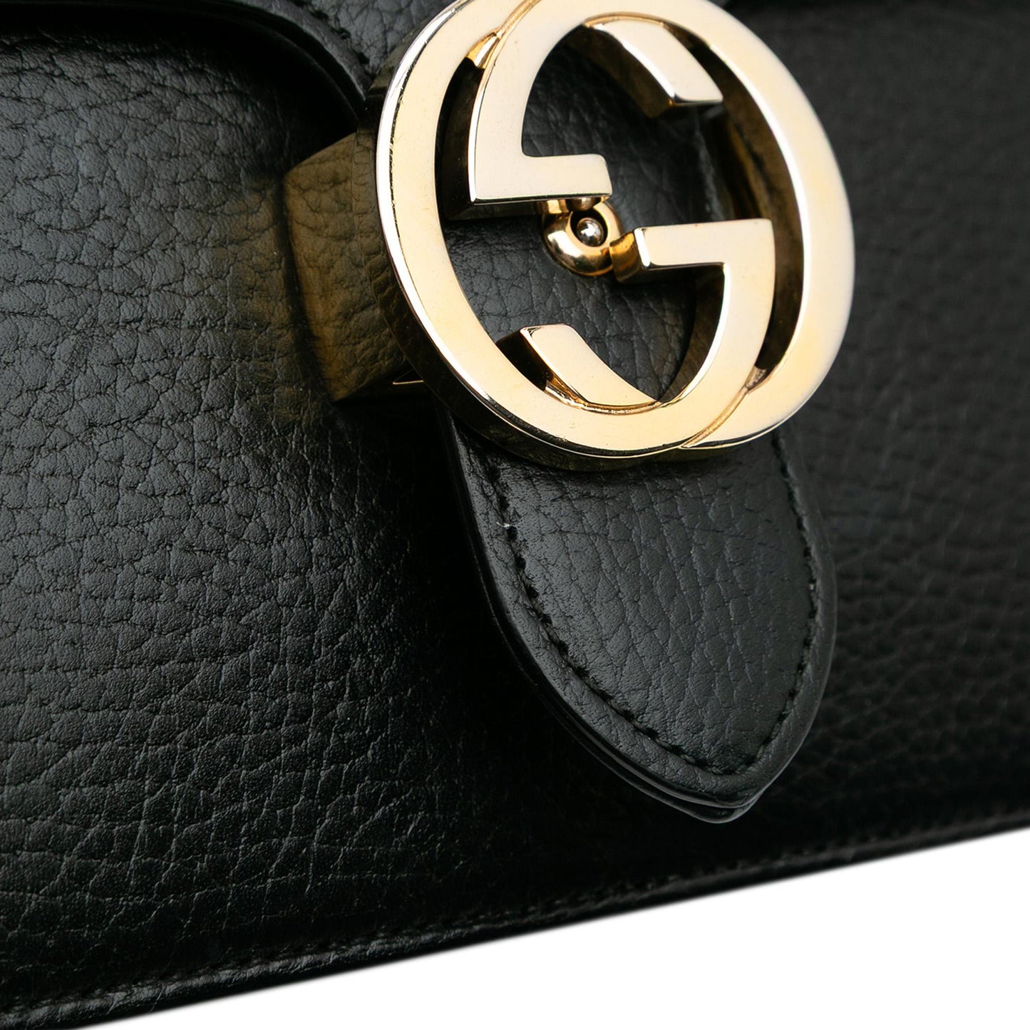 Gucci Small Dollar Calfskin Interlocking G Crossbody