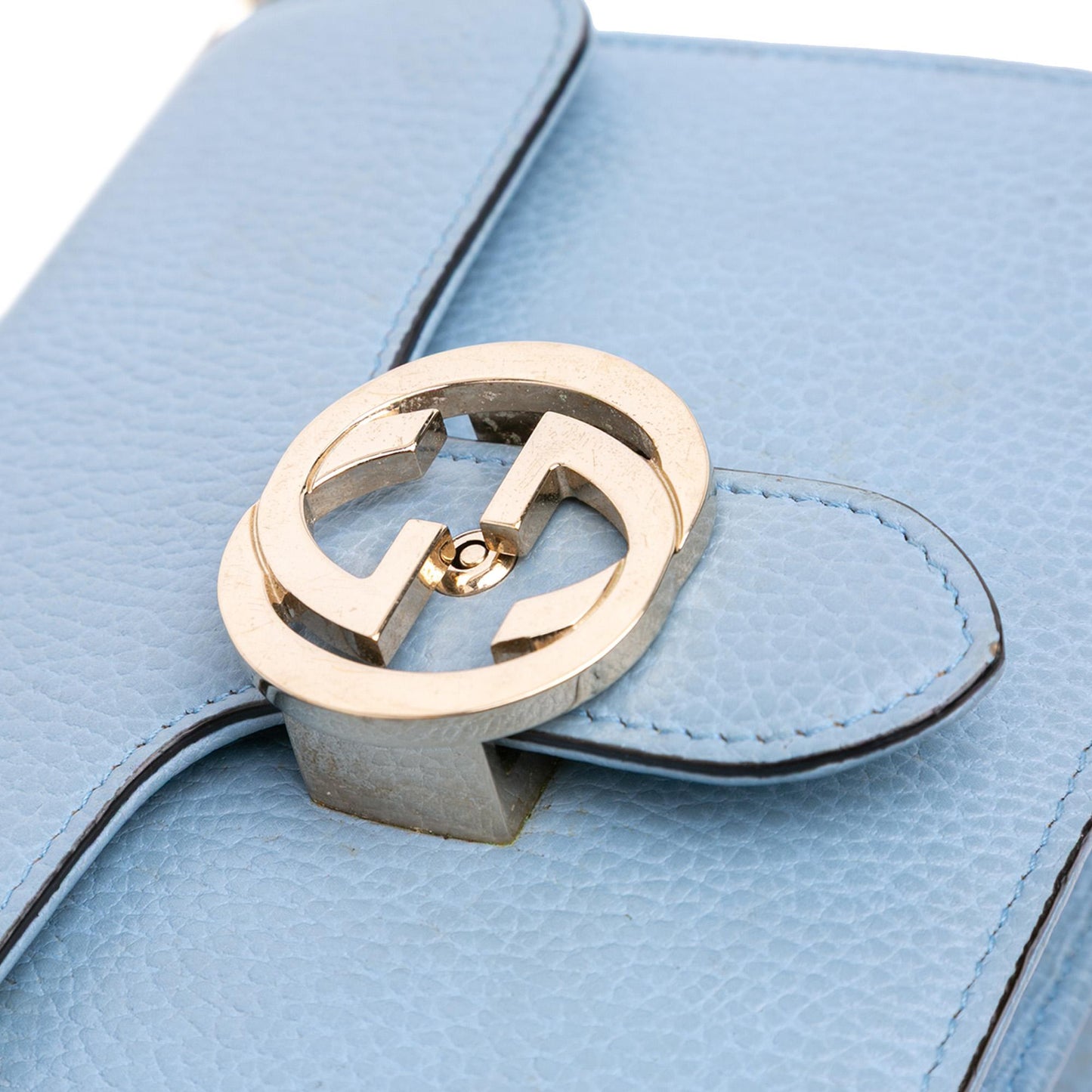 Gucci Small Dollar Calfskin Interlocking G Crossbody