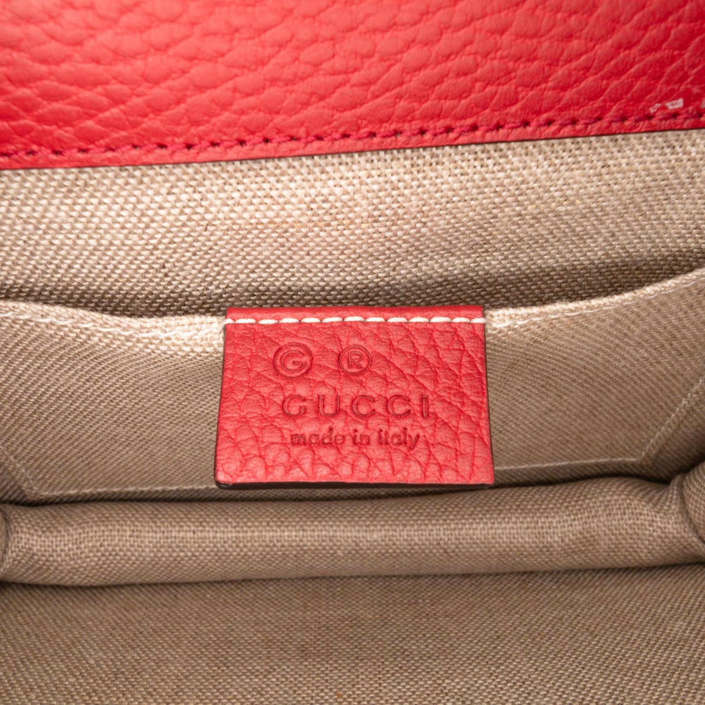 Gucci Small Dollar Calfskin Interlocking G Crossbody