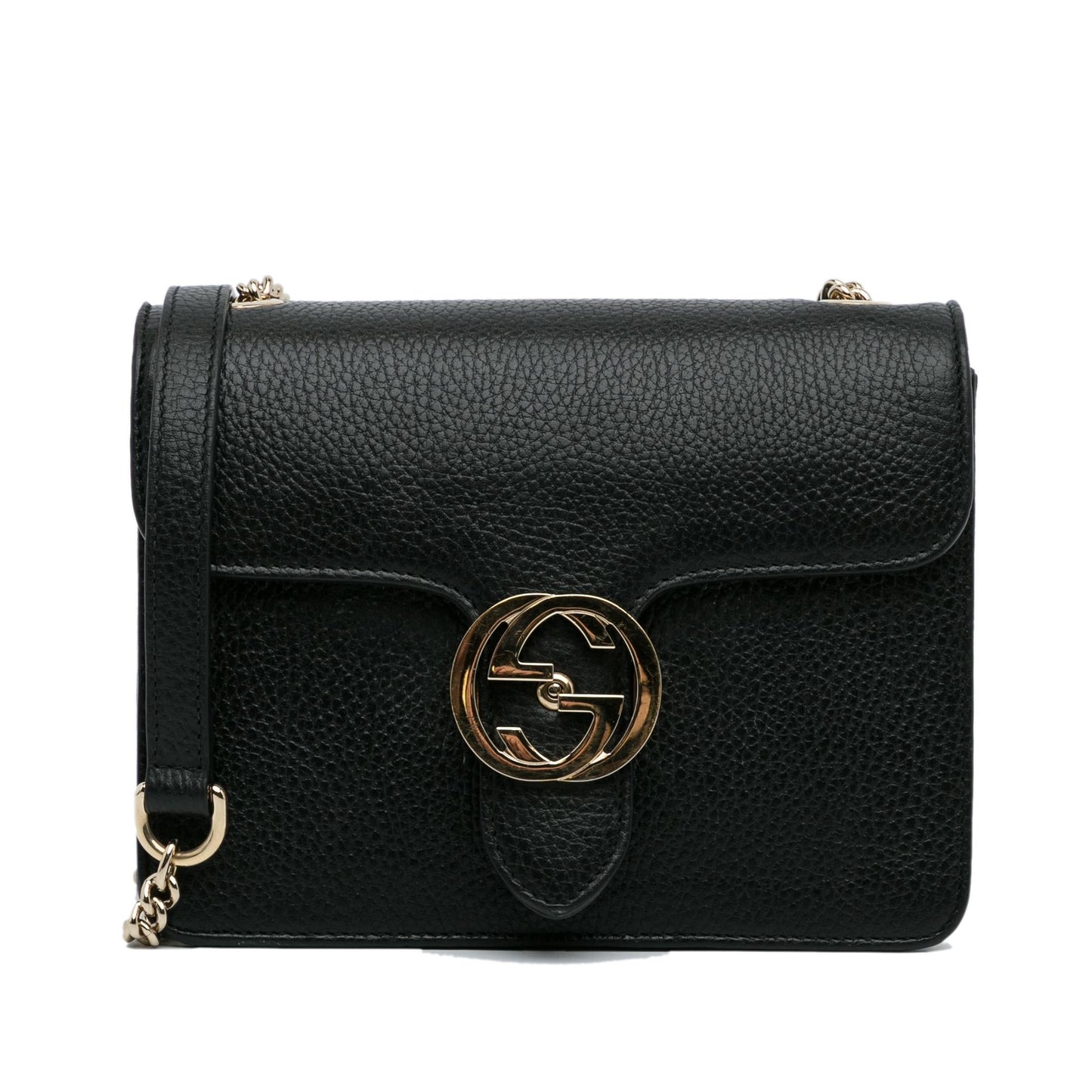 Gucci Small Dollar Interlocking G Crossbody (SHG-v0CaUw)