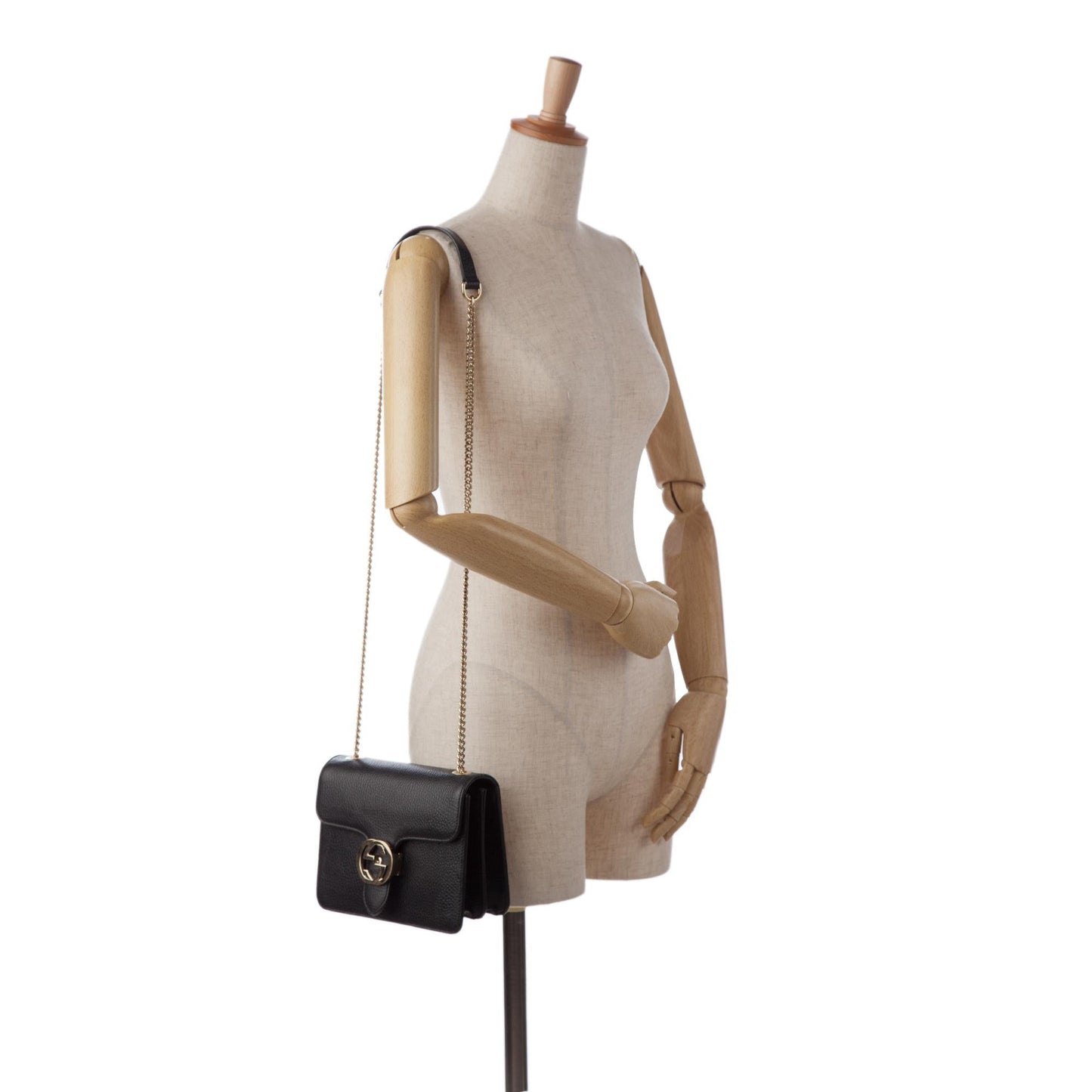 Gucci Small Dollar Interlocking G Crossbody (SHG-v0CaUw)
