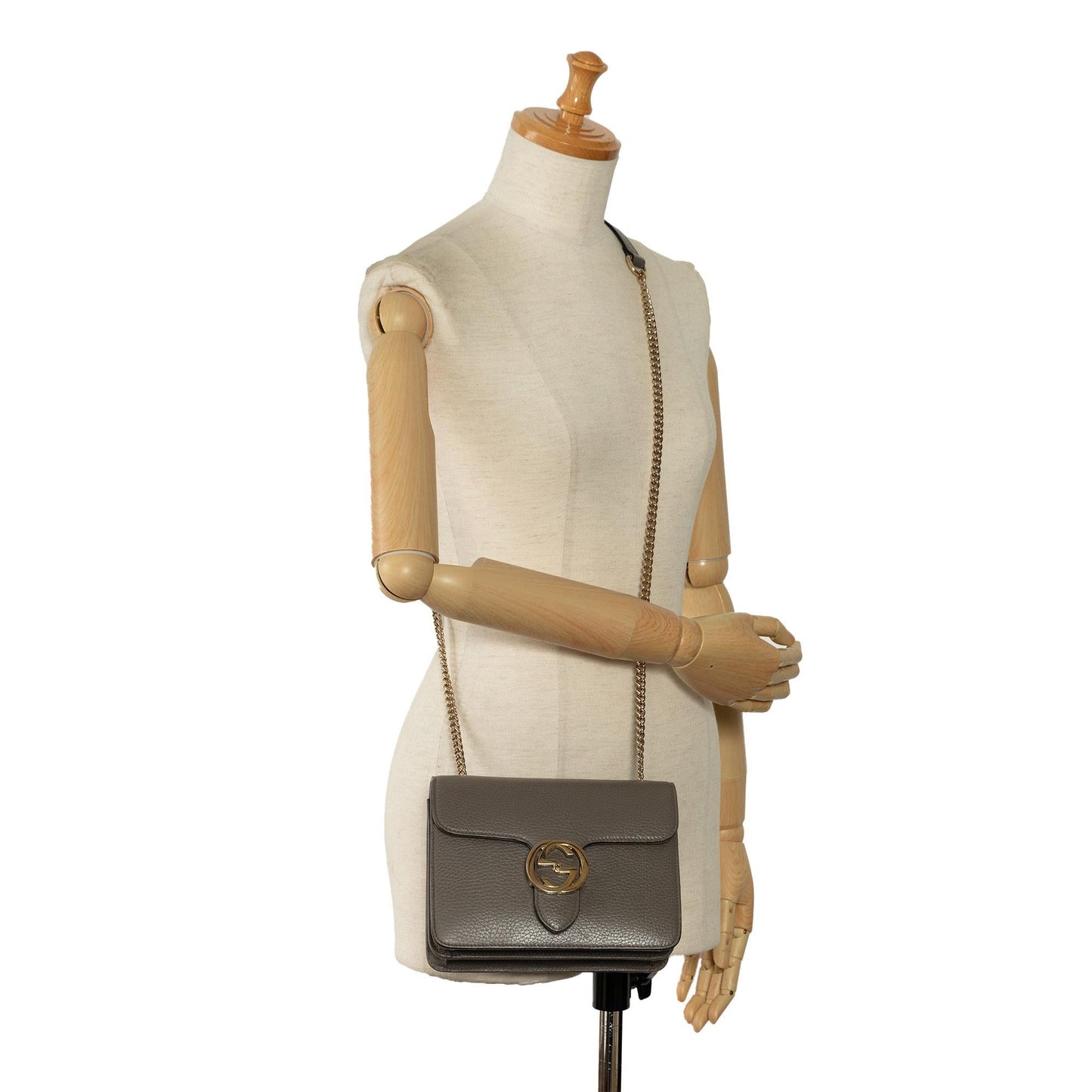 Gucci Small Dollar Interlocking G Crossbody (SHG-AxPlpZ)