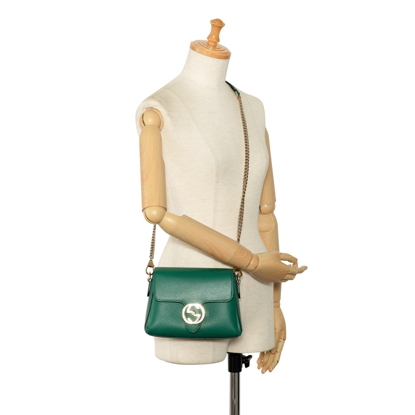 Gucci Small Dollar Interlocking G Crossbody (SHG-RYabwN)