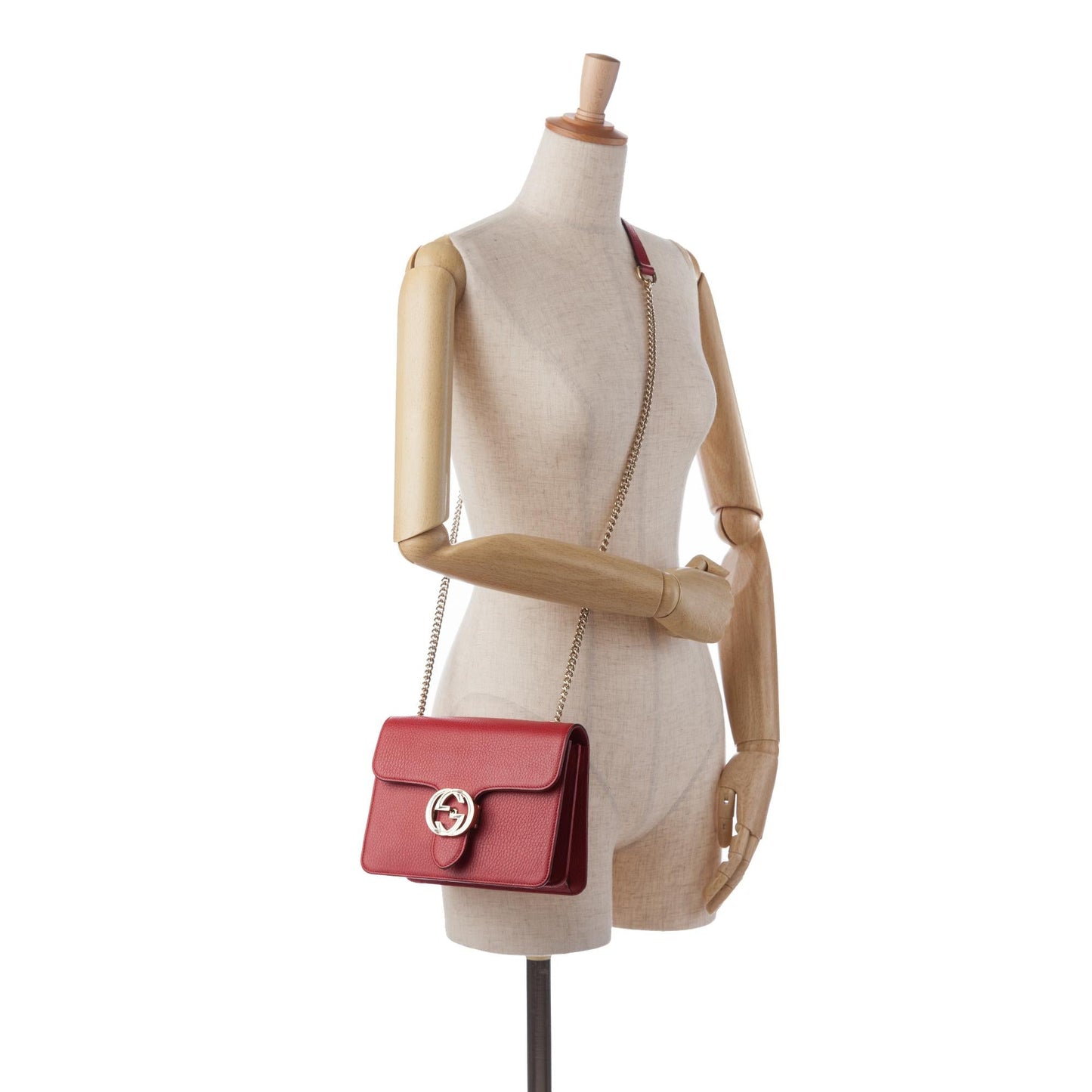 Gucci Small Dollar Interlocking G Crossbody (SHG-XJs25i)