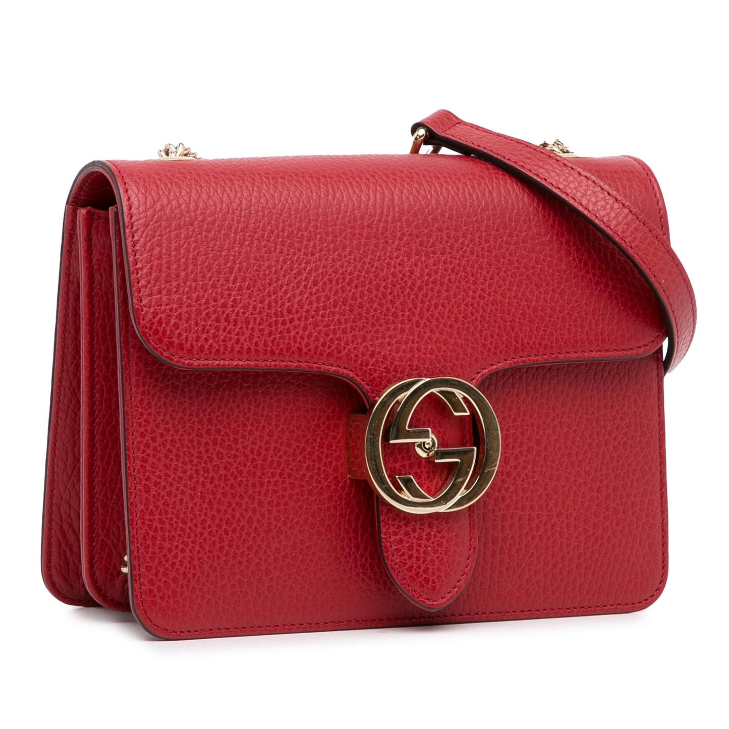 Gucci Small Dollar Interlocking G Crossbody (SHG-XJs25i)
