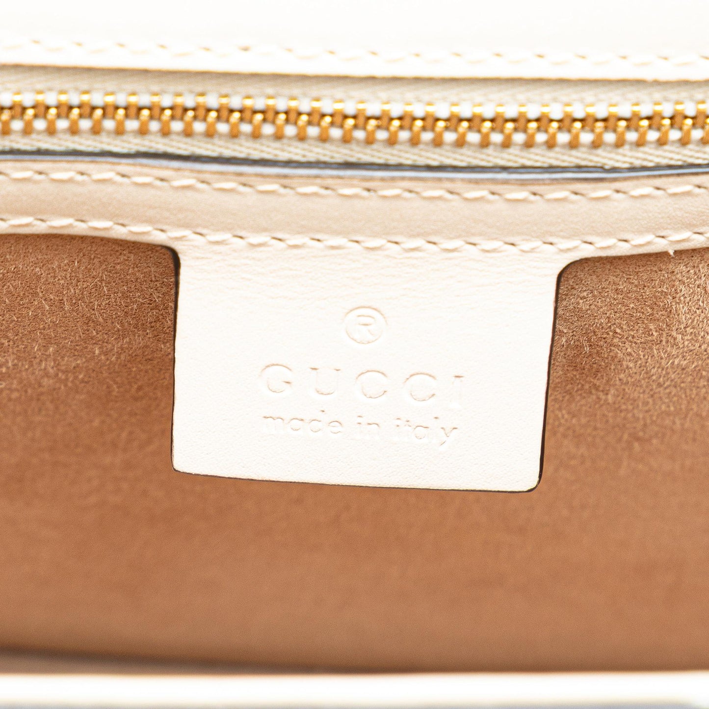 Gucci Small Floral Embroidered Leather Sylvie Crossbody