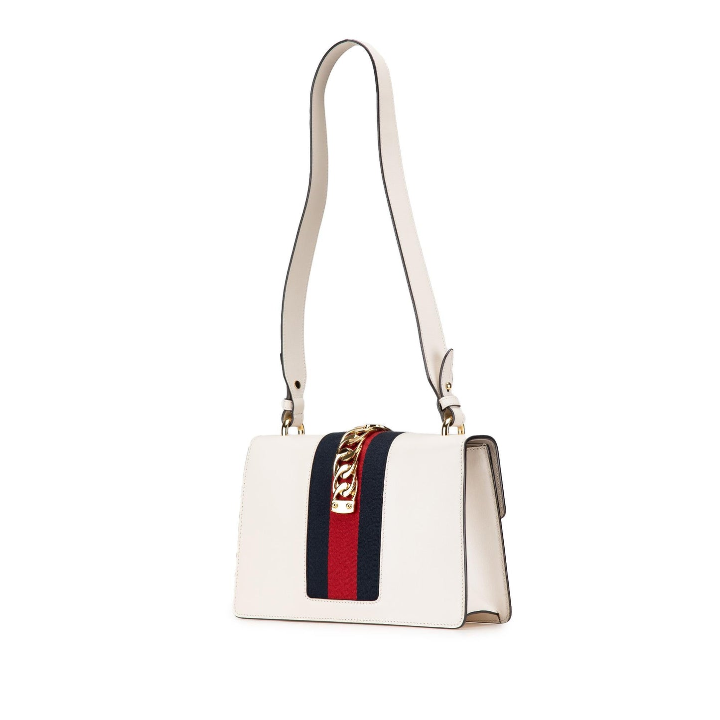 Gucci Small Floral Embroidered Leather Sylvie Crossbody