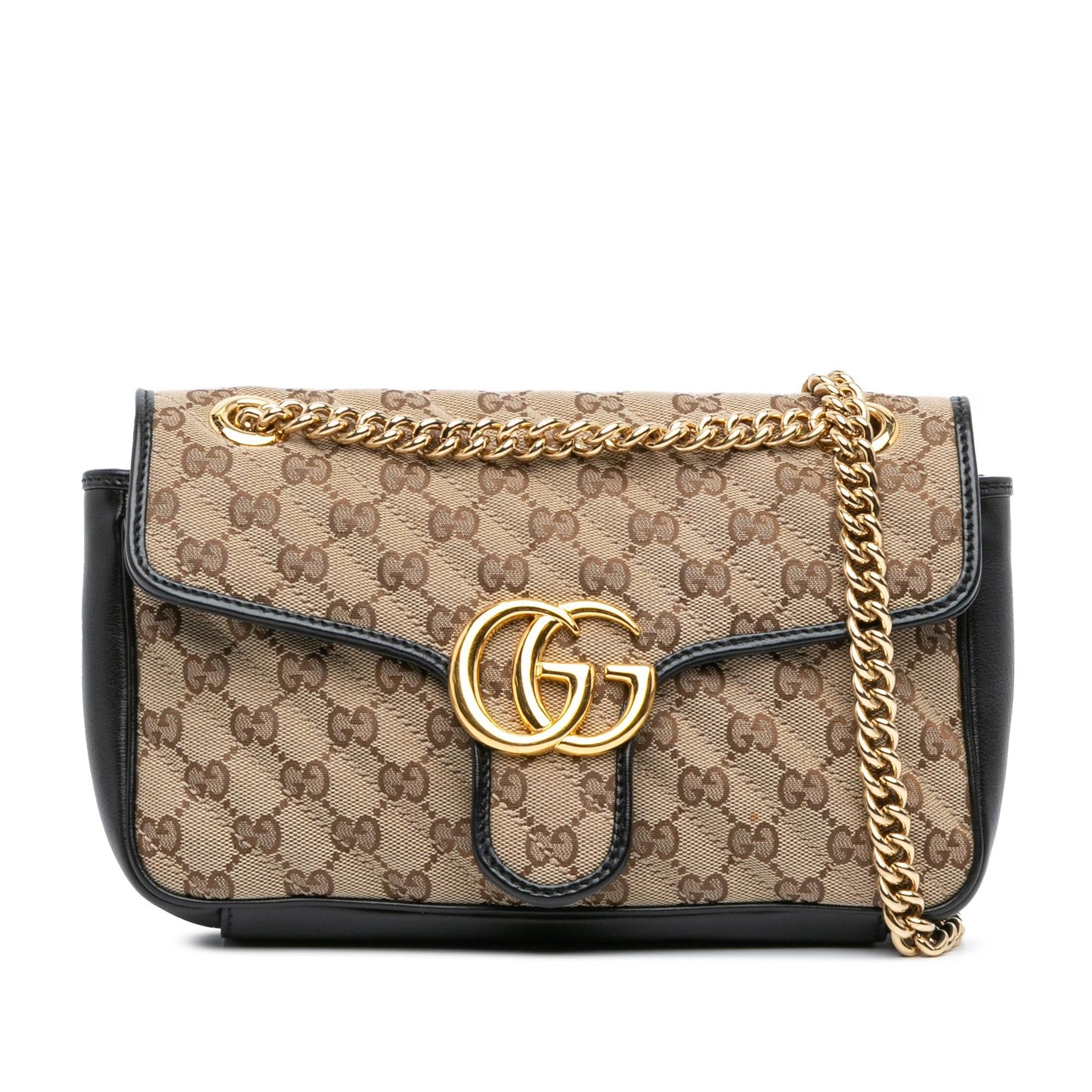 Gucci Small GG Canvas GG Marmont Crossbody