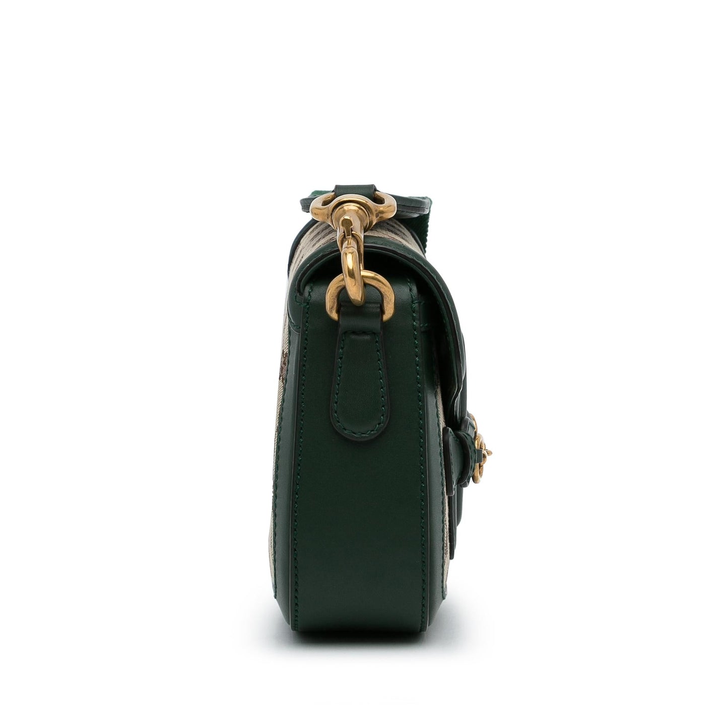 Gucci Small GG Canvas Lady Web Crossbody (SHG-JoFLho)