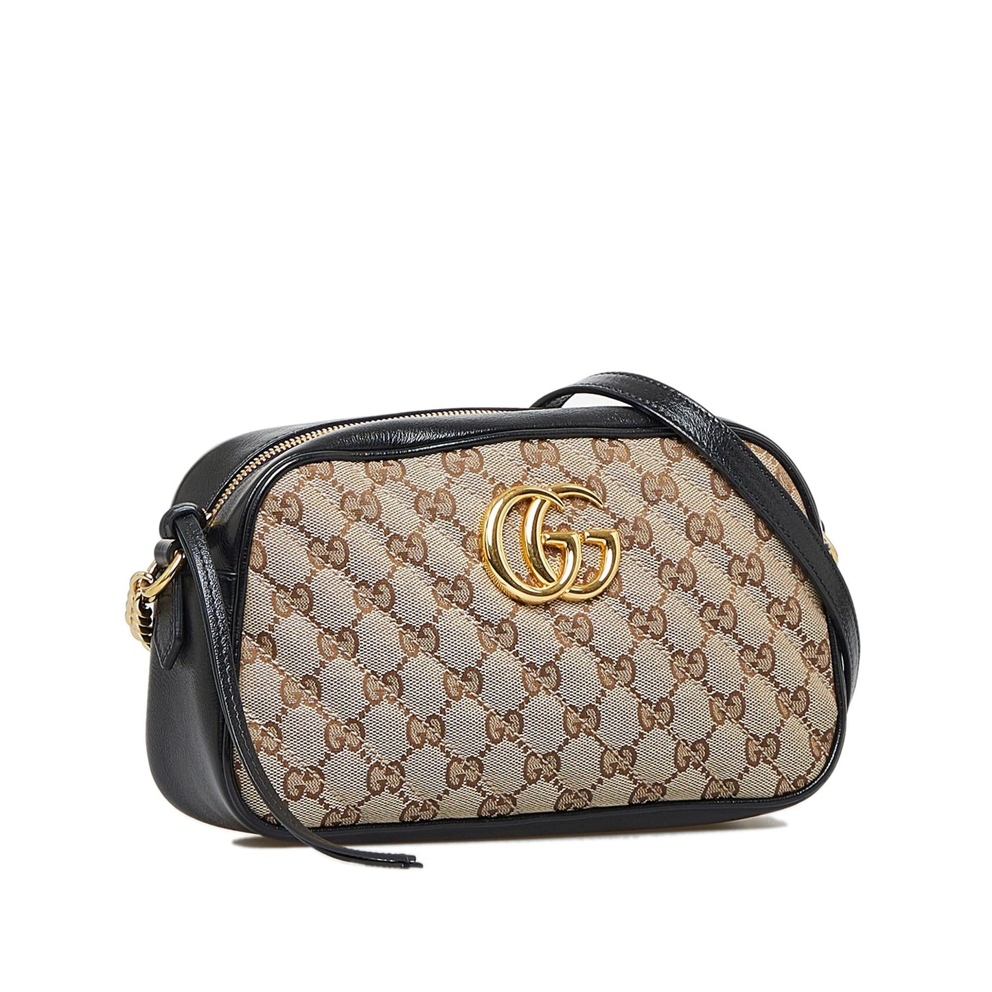 Gucci Small GG Canvas Marmont Crossbody (SHG-dW81JW)