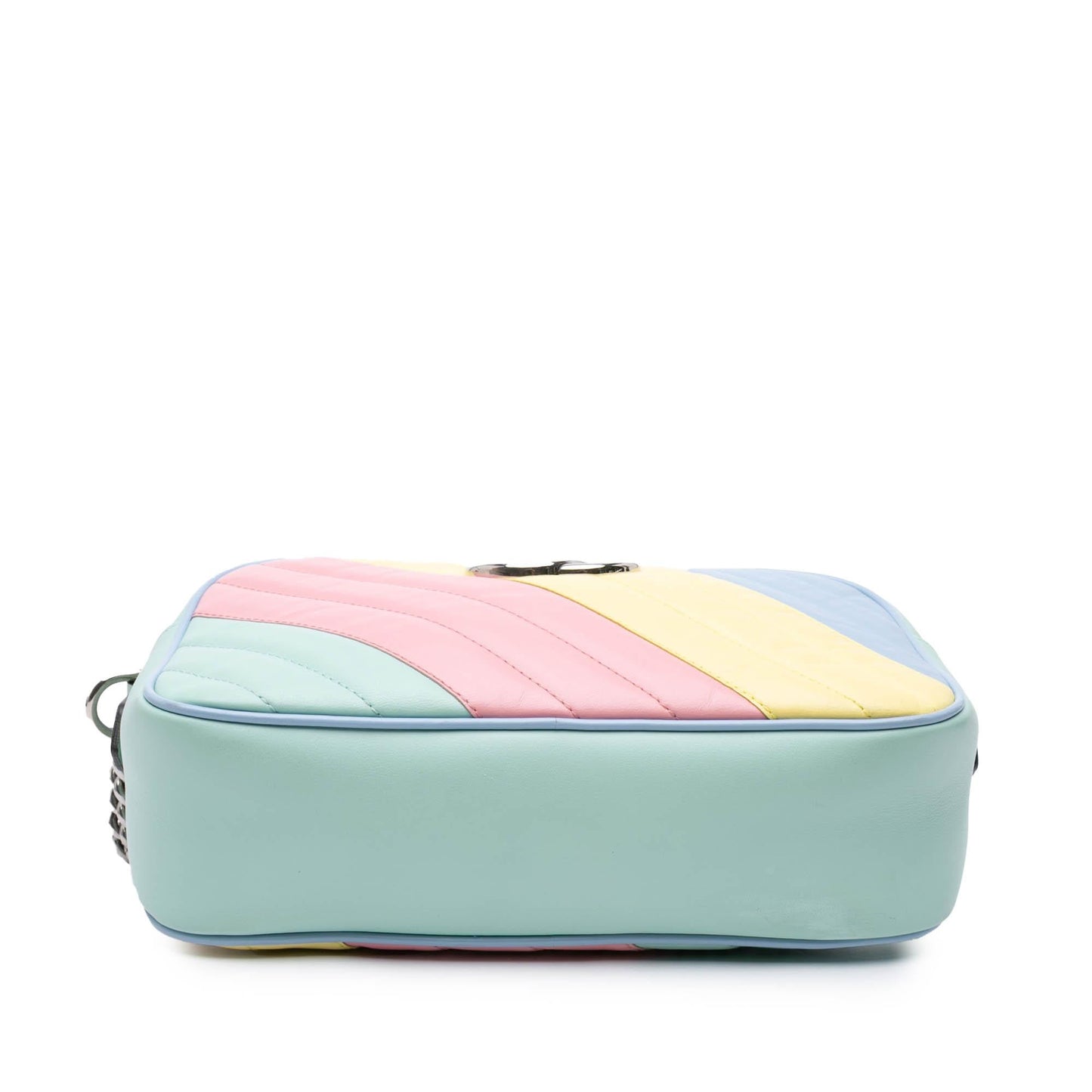Gucci Small GG Marmont Diagonal Matelasse Leather Crossbody