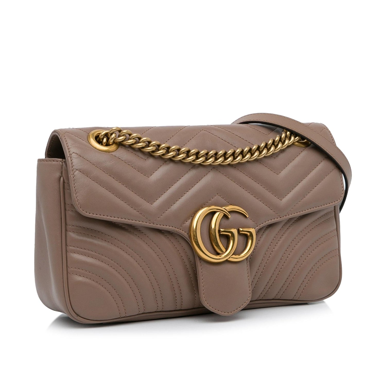 Gucci Small GG Marmont Matelasse Crossbody Bag (SHG-t4eeYH)