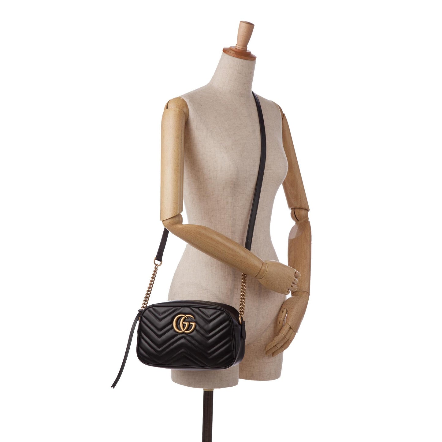 Gucci Small GG Marmont Matelasse Crossbody (SHG-B4BA9w)