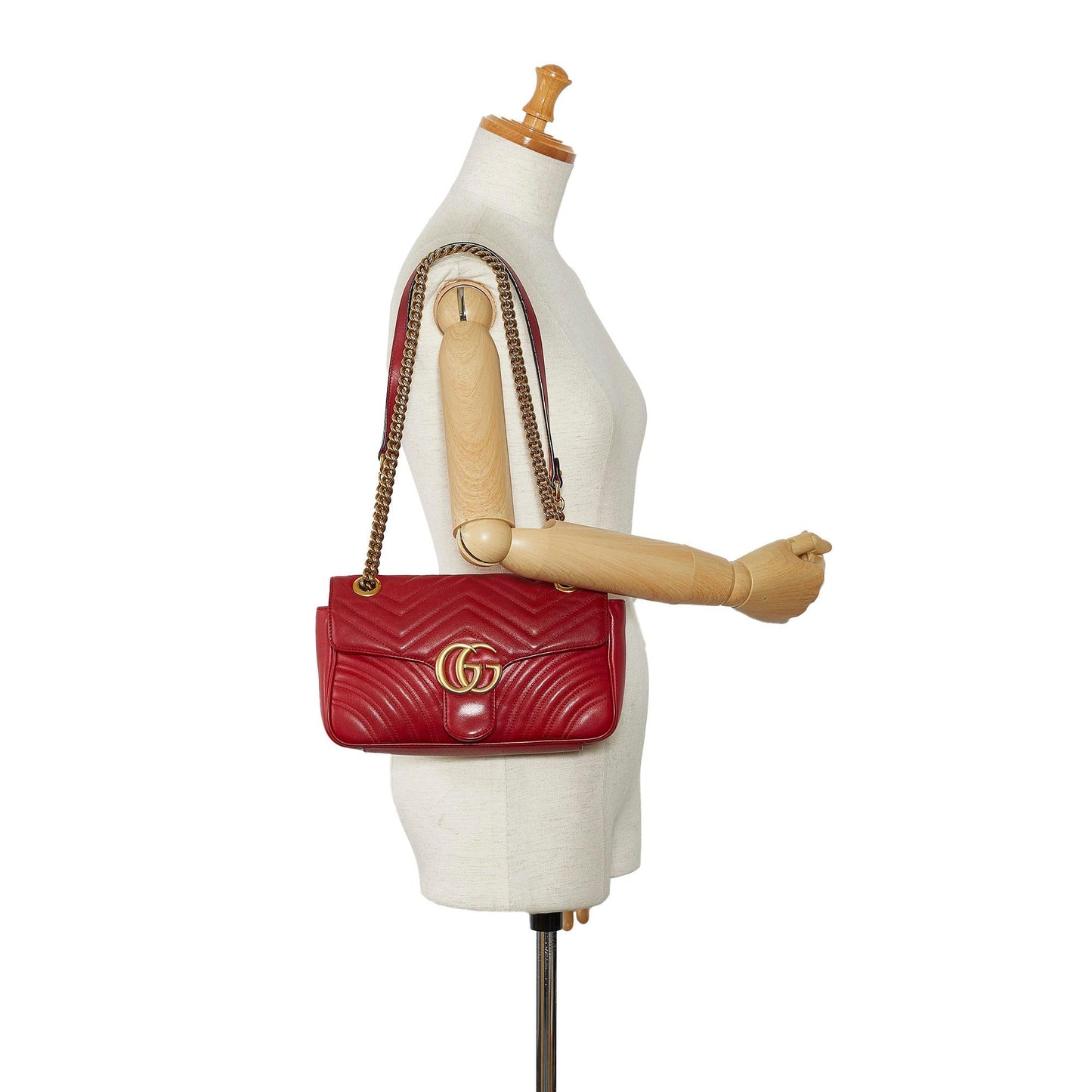 Gucci Small GG Marmont Matelasse Crossbody (SHG-iRSyik)