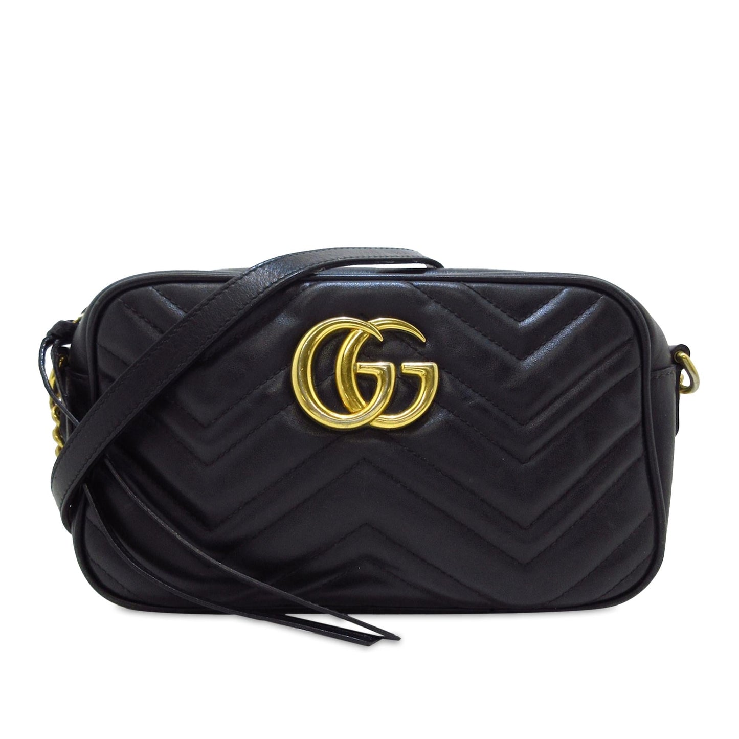 Gucci Small GG Marmont Matelasse Crossbody (SHG-r0tGKV)