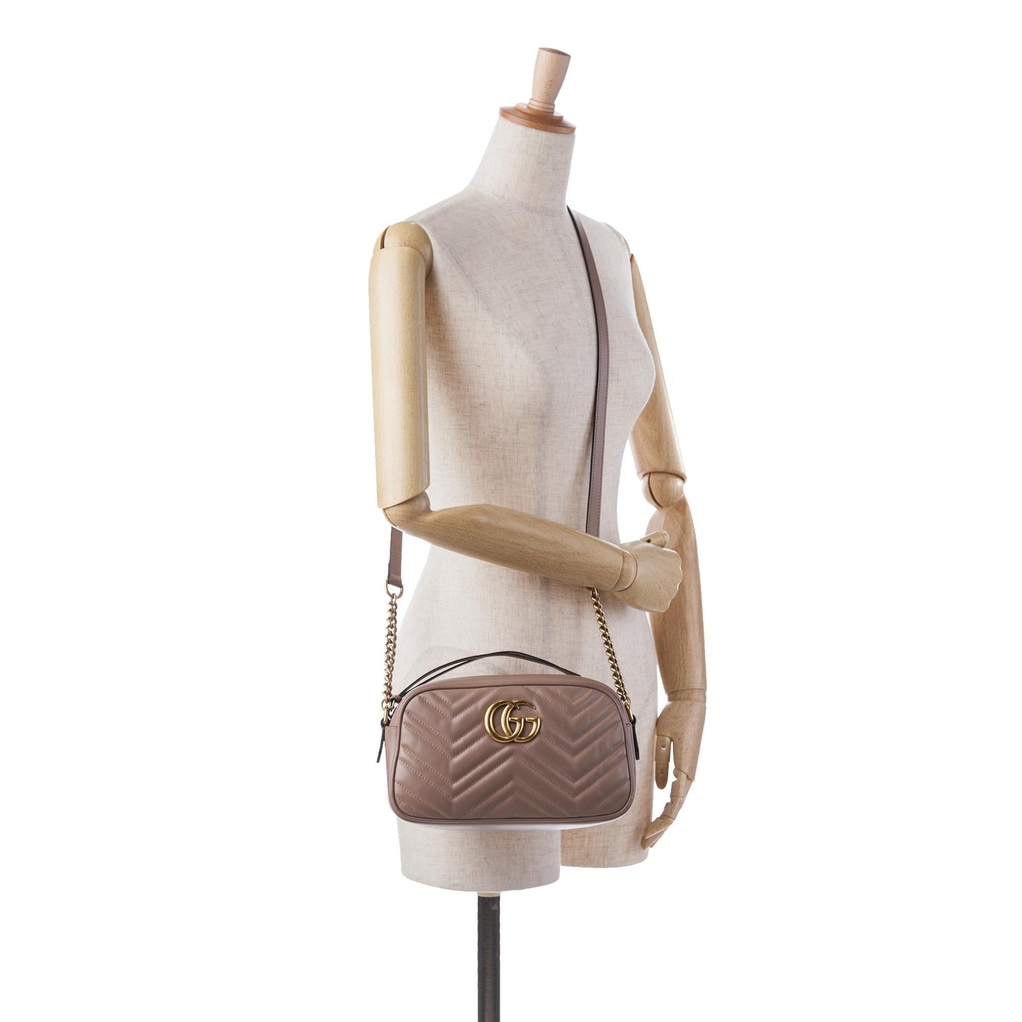 Gucci Small GG Marmont Matelasse Crossbody (SHG-g9CwWf)