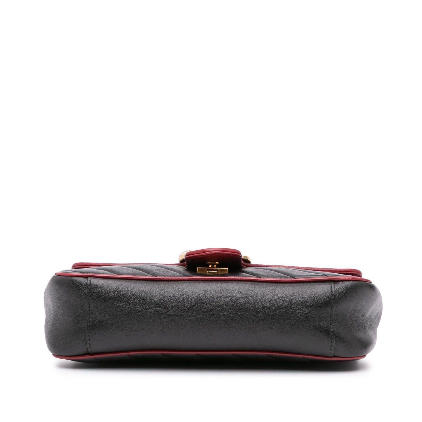 Gucci Small GG Marmont Matelasse Leather Torchon Flap Crossbody