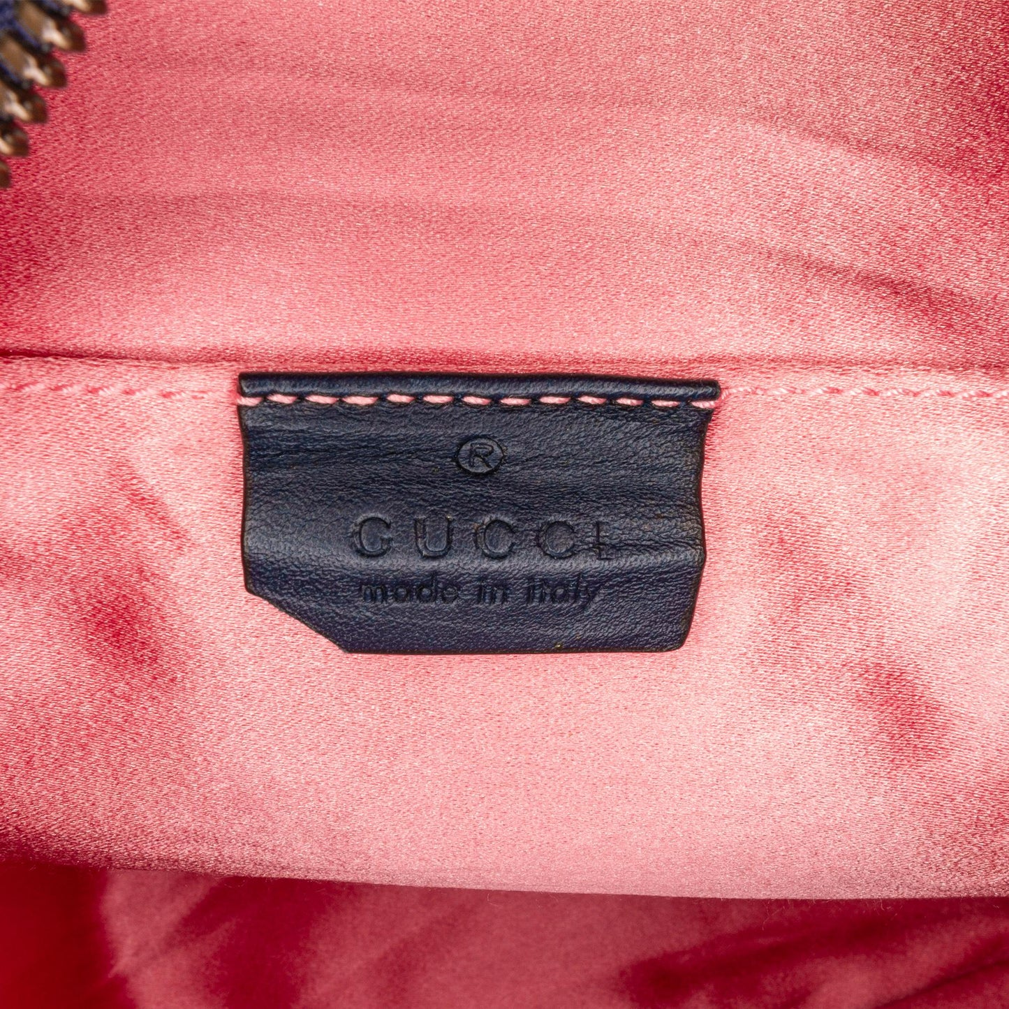 Gucci Small GG Marmont Pearl Denim Backpack (SHG-AWCod3)