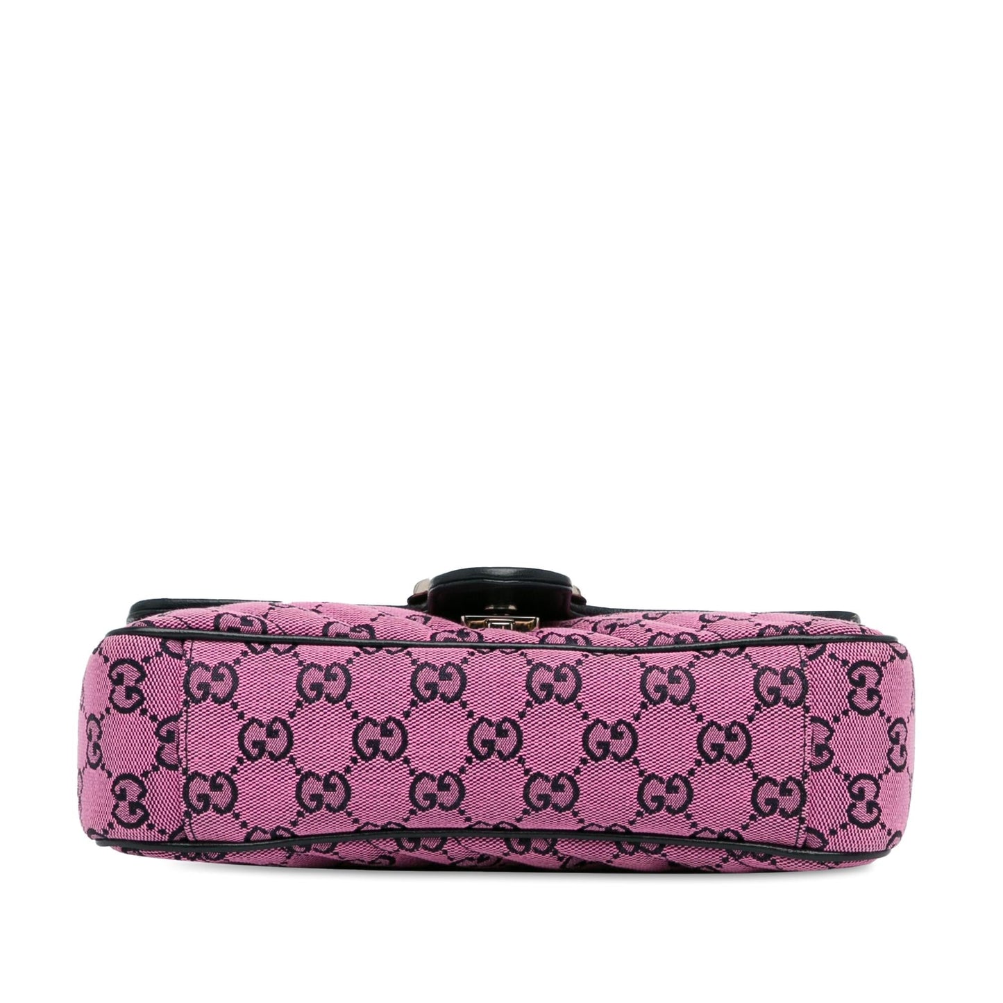 Gucci Small GG Multicolor Canvas Marmont Crossbody Bag (SHG-T1ZD4V)