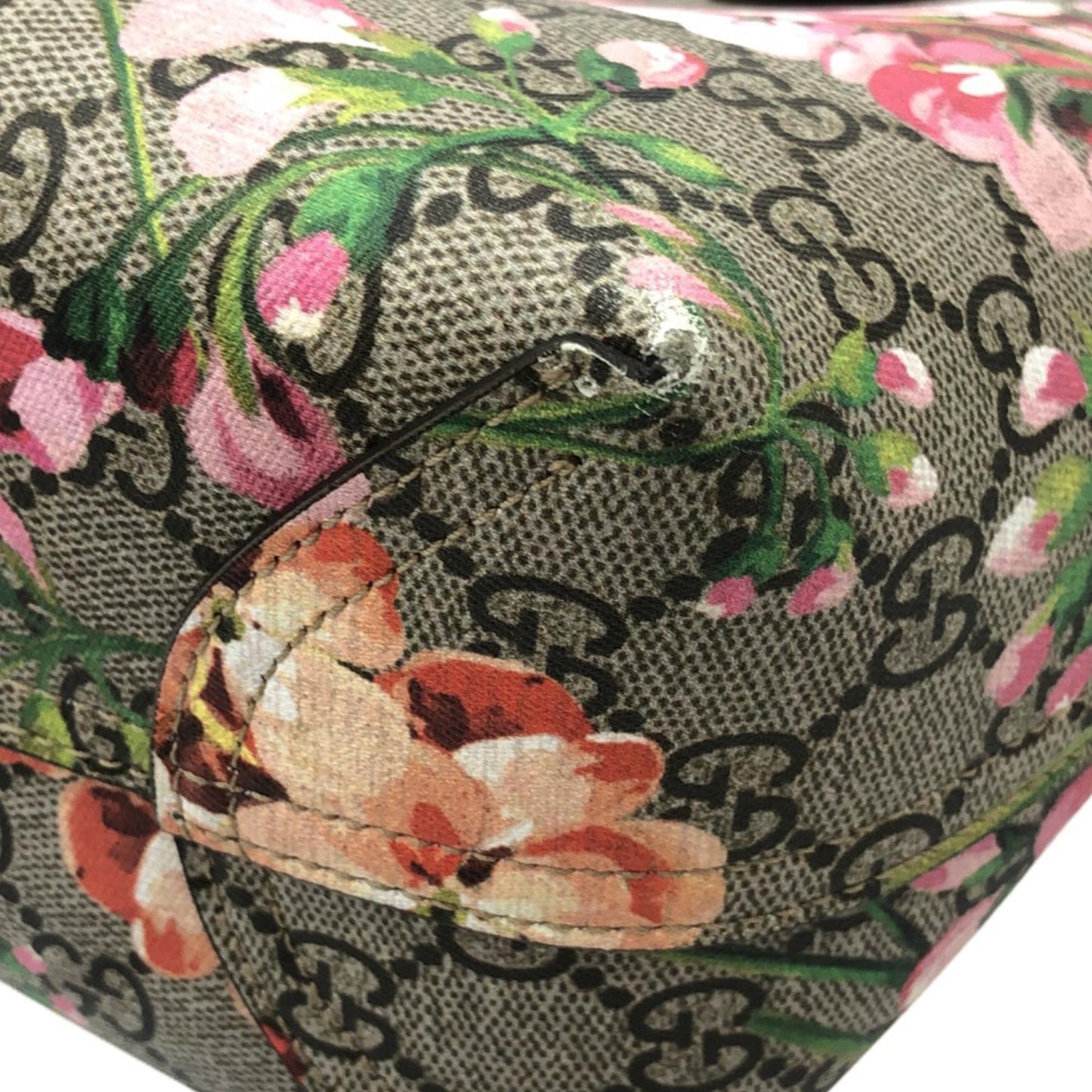 Gucci Small GG Supreme Blooms Reversible Tote (SHG-k7qQhG)