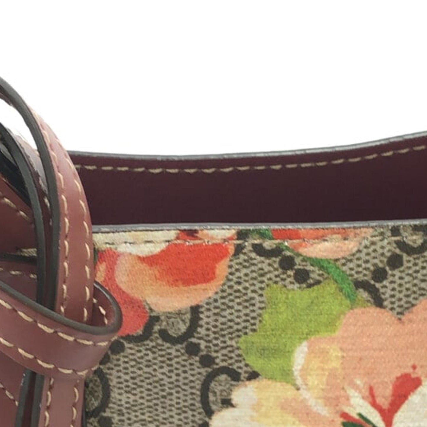 Gucci Small GG Supreme Blooms Reversible Tote (SHG-k7qQhG)