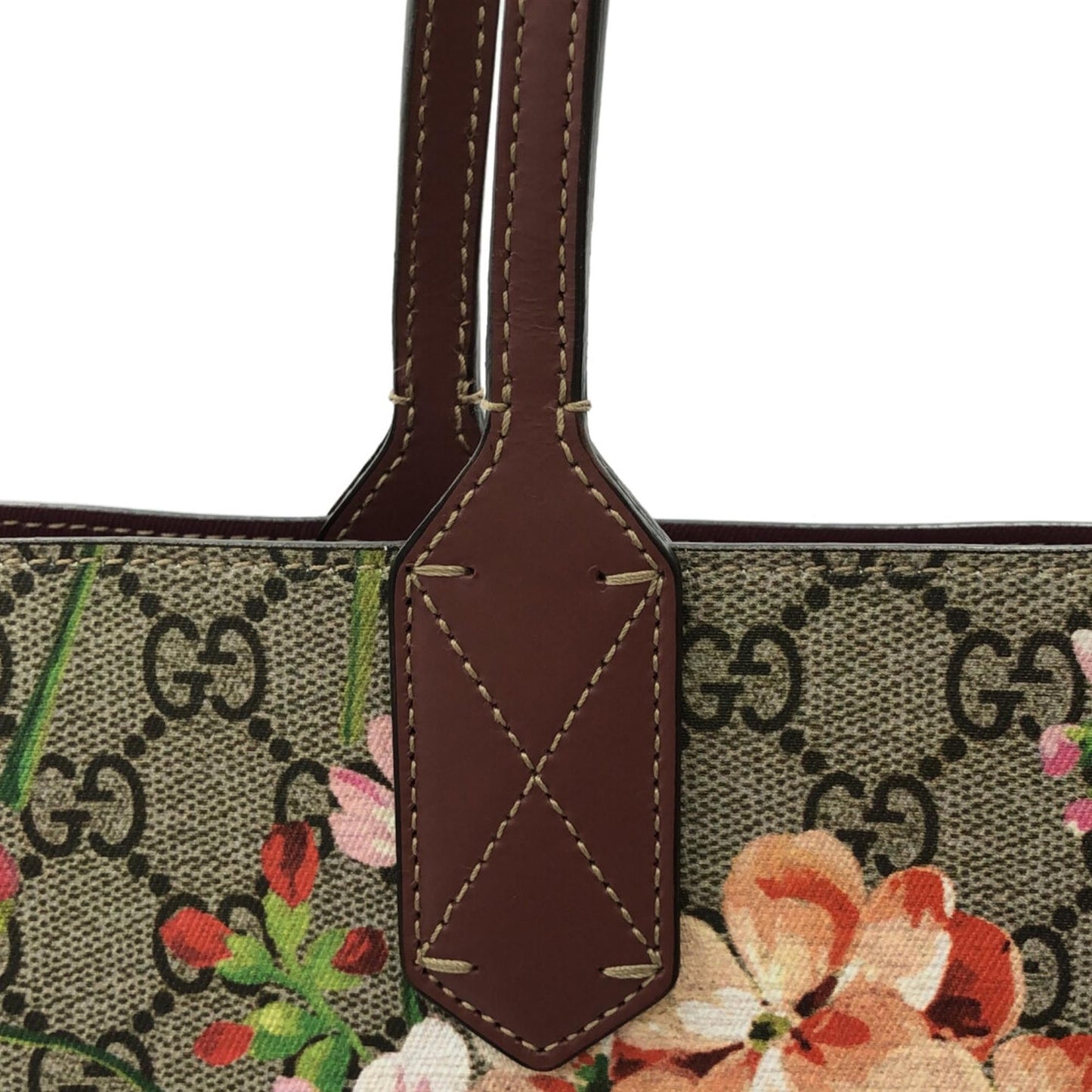 Gucci Small GG Supreme Blooms Reversible Tote (SHG-k7qQhG)