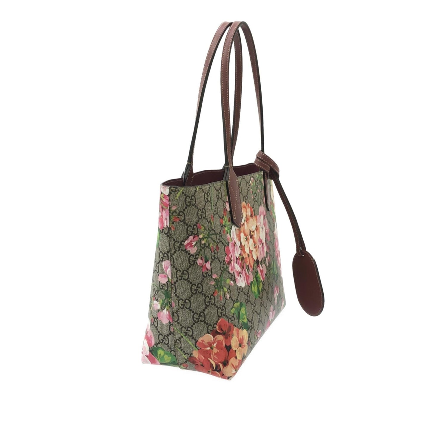 Gucci Small GG Supreme Blooms Reversible Tote (SHG-k7qQhG)