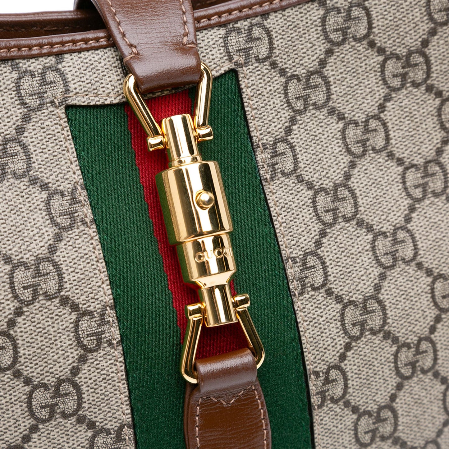 Gucci Small GG Supreme Jackie 1961 Crossbody (SHG-uz0h4h)