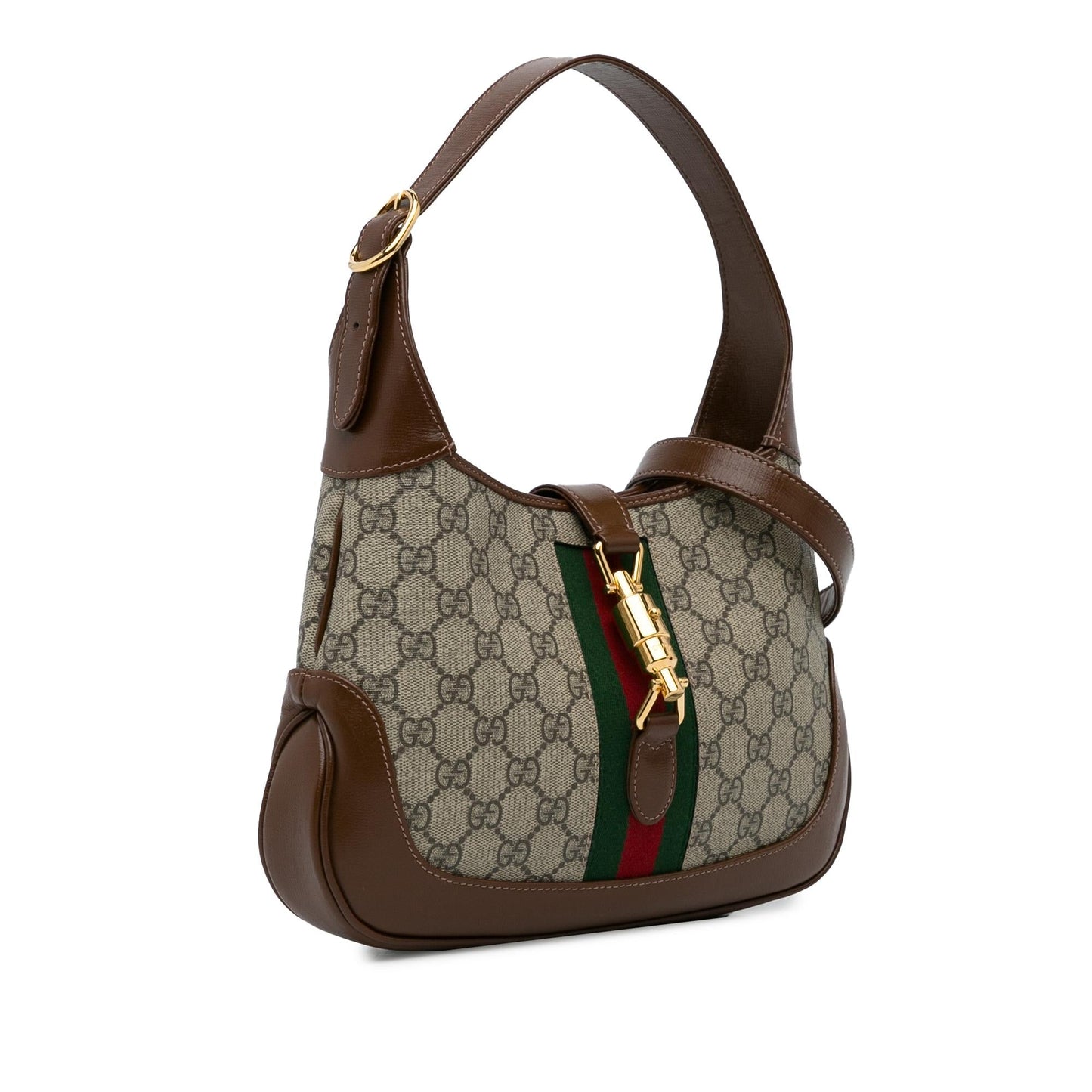 Gucci Small GG Supreme Jackie 1961 (SHG-ncB8Zi)