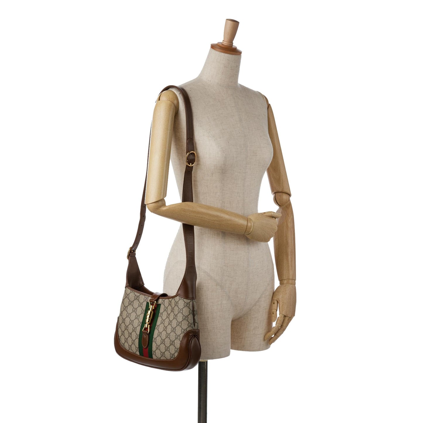 Gucci Small GG Supreme Jackie 1961 (SHG-ncB8Zi)