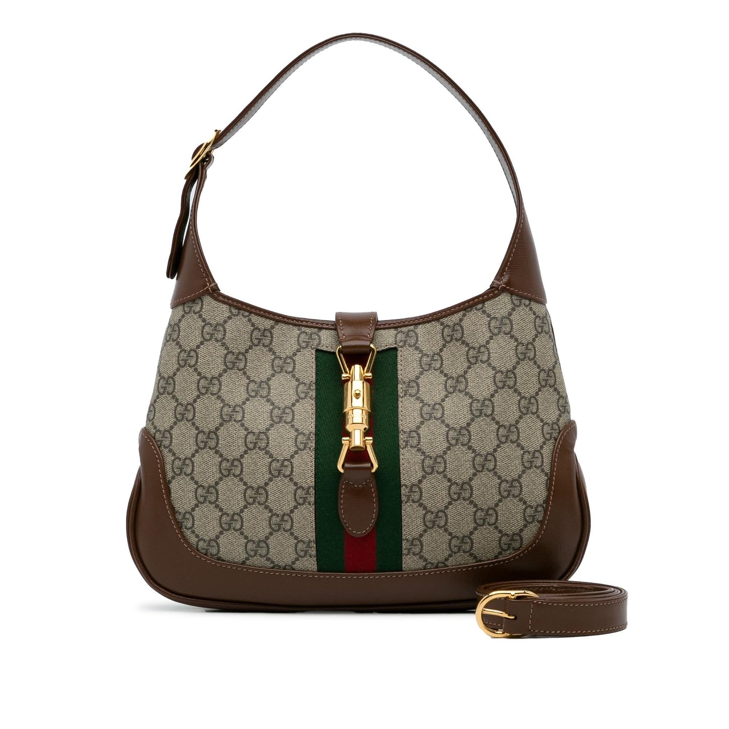 Gucci Small GG Supreme Jackie 1961 (SHG-ncB8Zi)