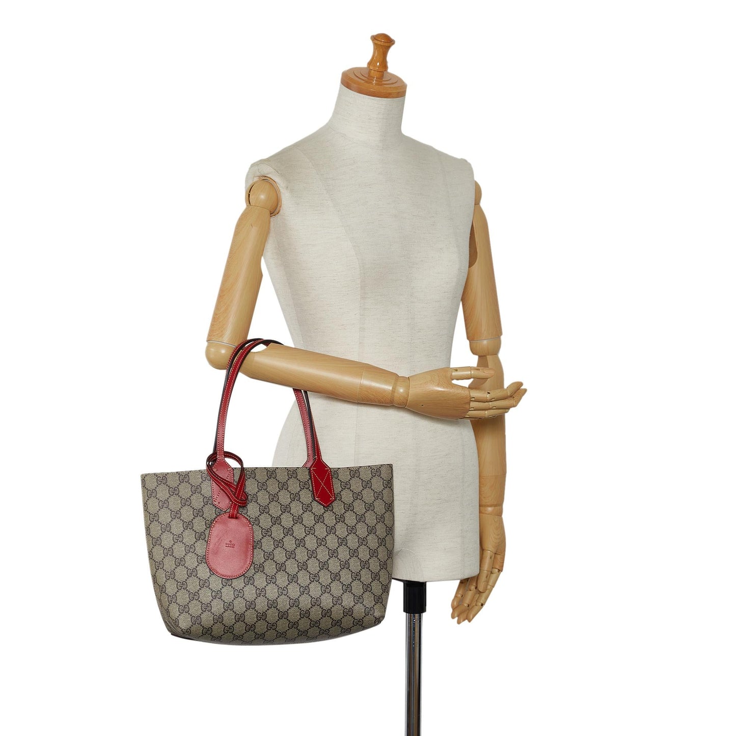 Gucci Small GG Supreme Reversible Tote (SHG-FICivb)