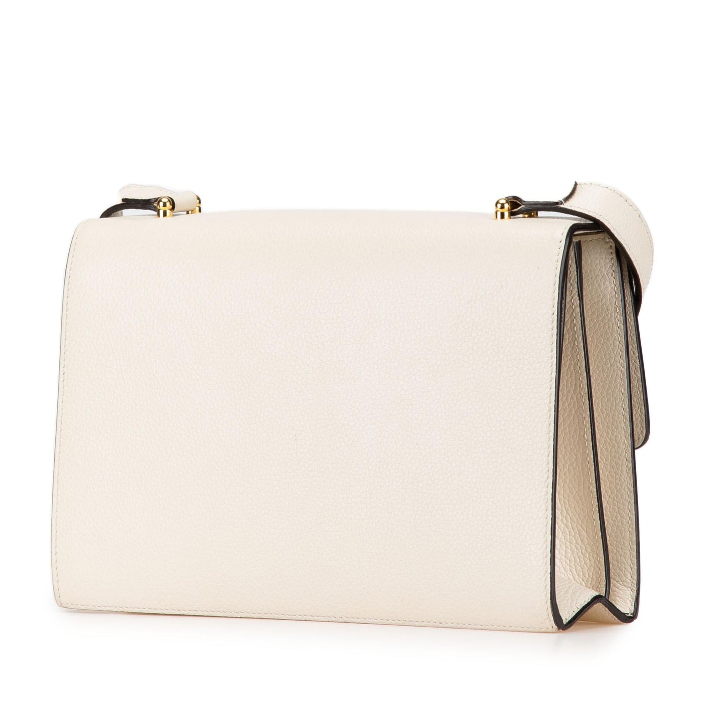 Gucci Small Grainy Calfskin Zumi Flap Crossbody