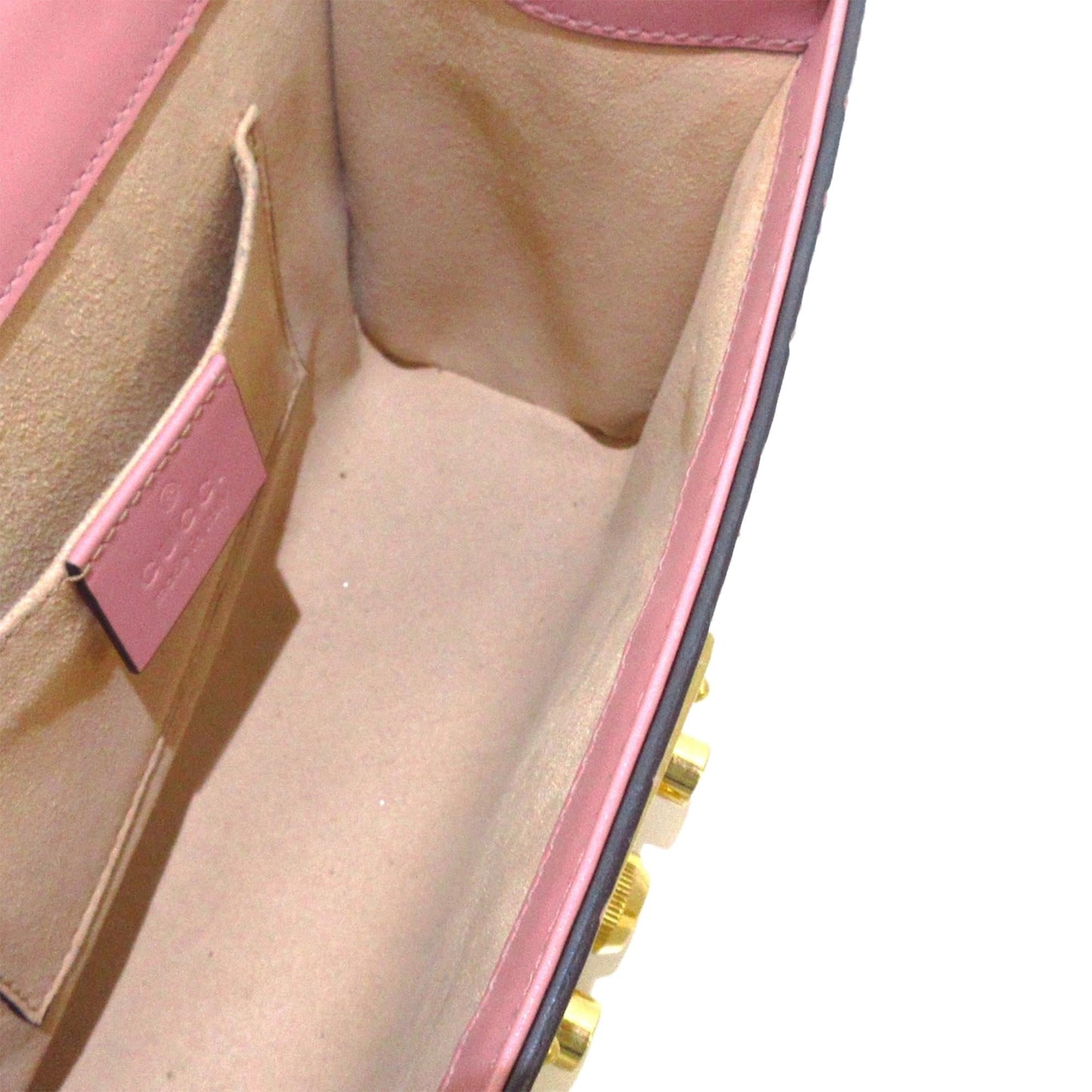 Gucci Small Guccissima Padlock Crossbody Bag (SHG-RKOEvJ)