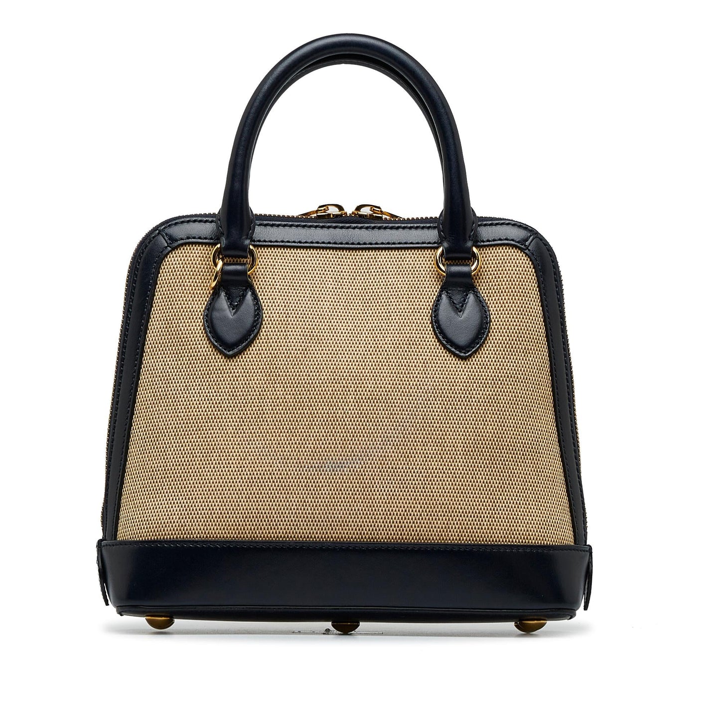 Gucci Small Horsebit 1955 Canvas Top Handle (SHG-QIxwtd)