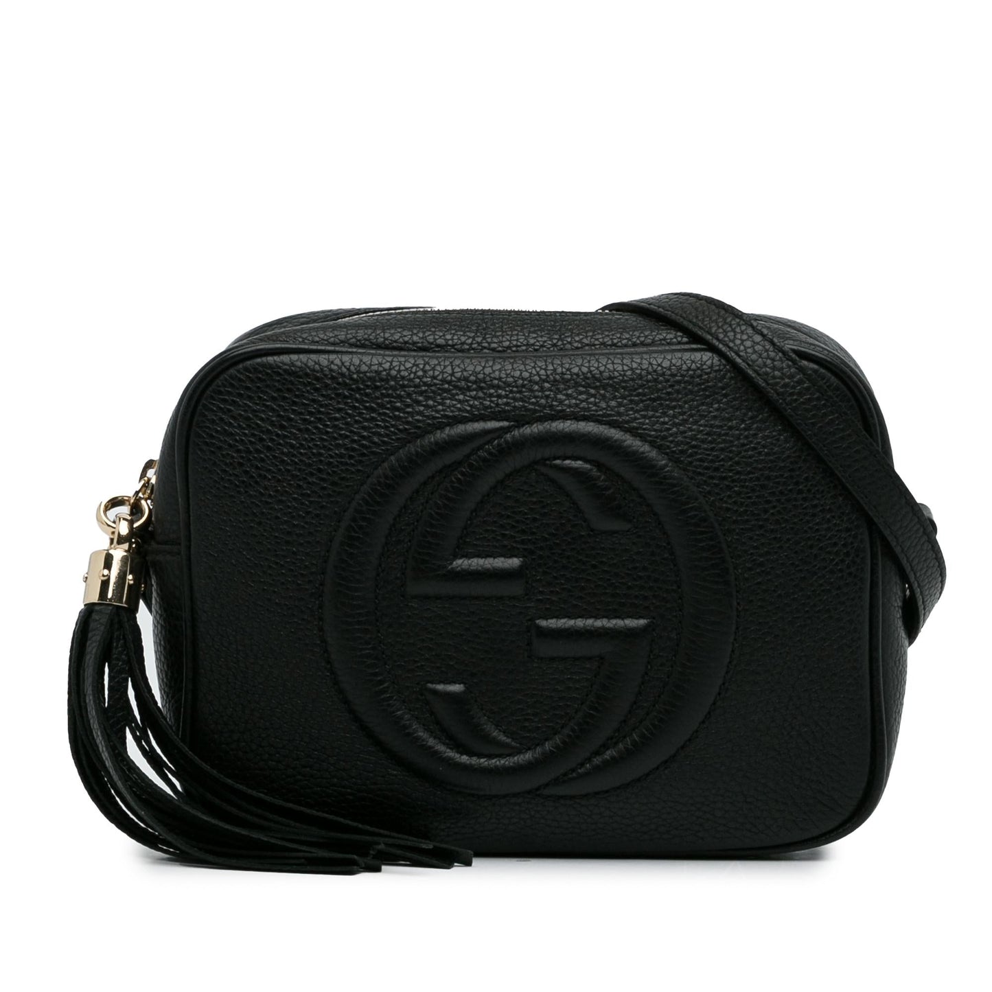 Gucci Small Leather Soho Disco Crossbody (SHG-31a1PN)