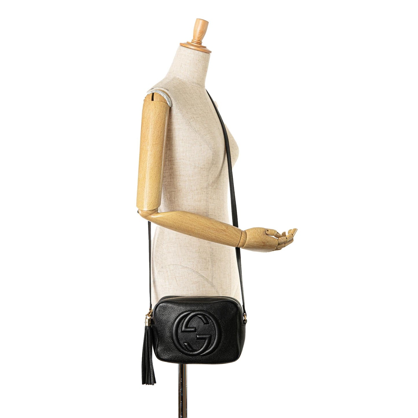 Gucci Small Leather Soho Disco Crossbody (SHG-q81tLY)