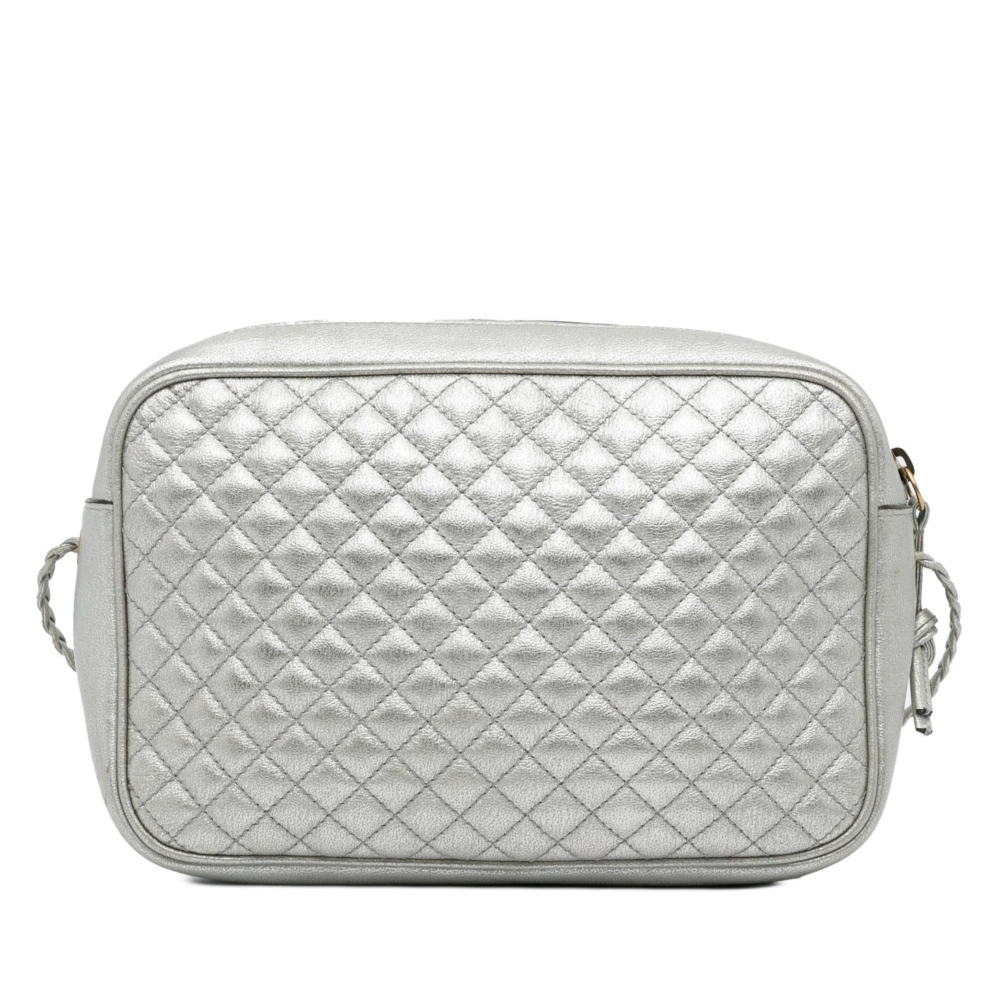Gucci Small Leather Web Trapuntata Crossbody (SHG-DXltON)