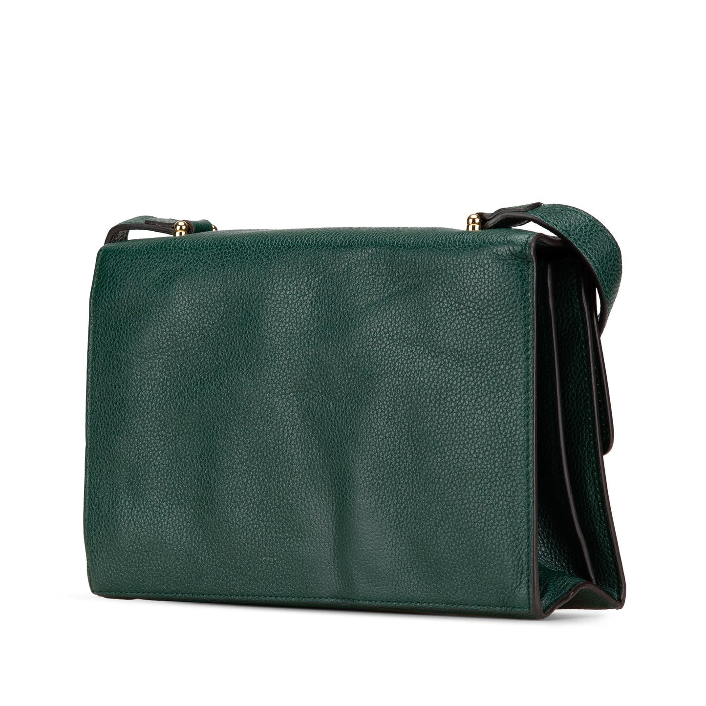 Gucci Small Leather Zumi Flap Crossbody