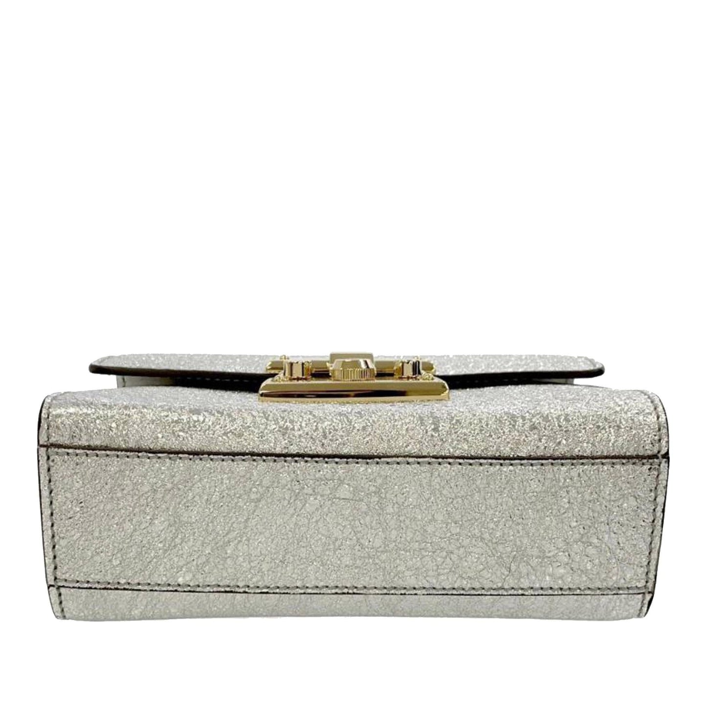 Gucci Small Metallic Padlock Crossbody (SHG-hrLrUn)