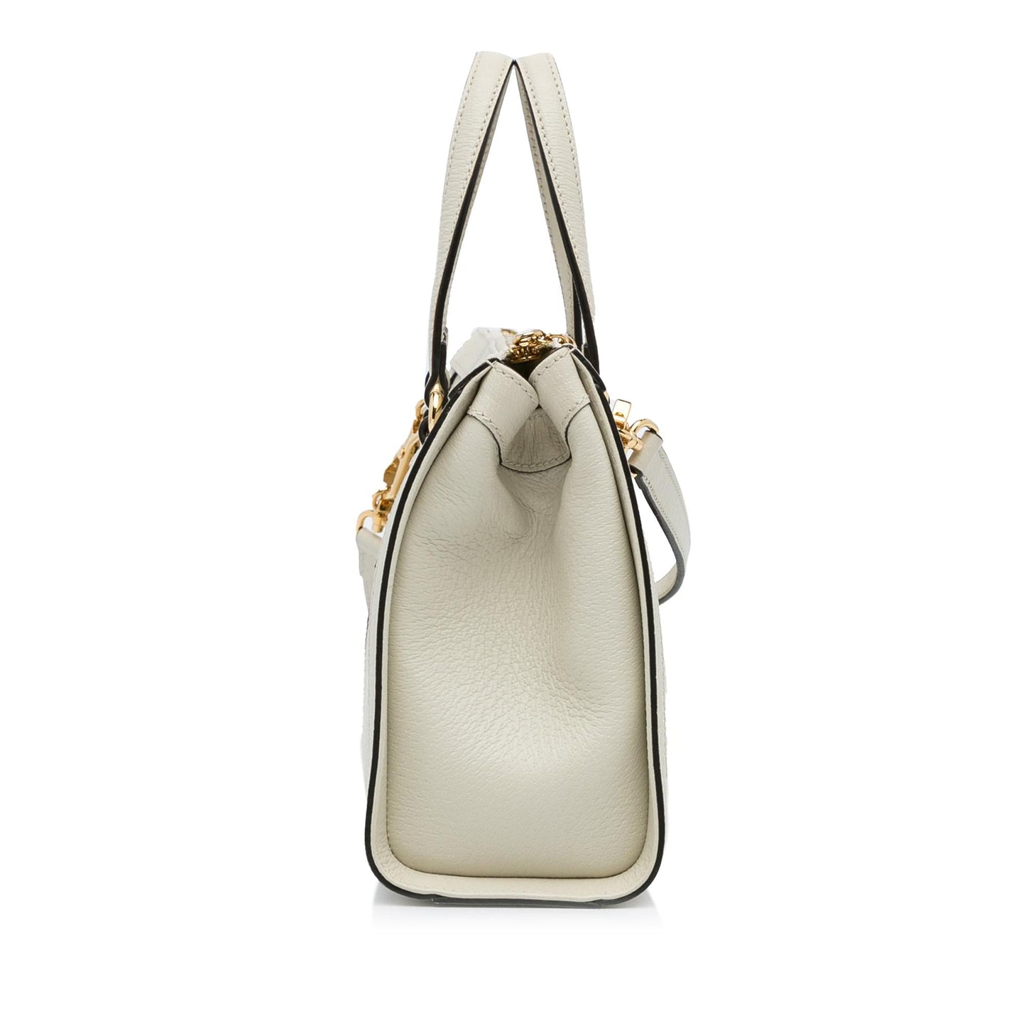 Gucci Small Ophidia Leather Satchel (SHG-LO2z7q)