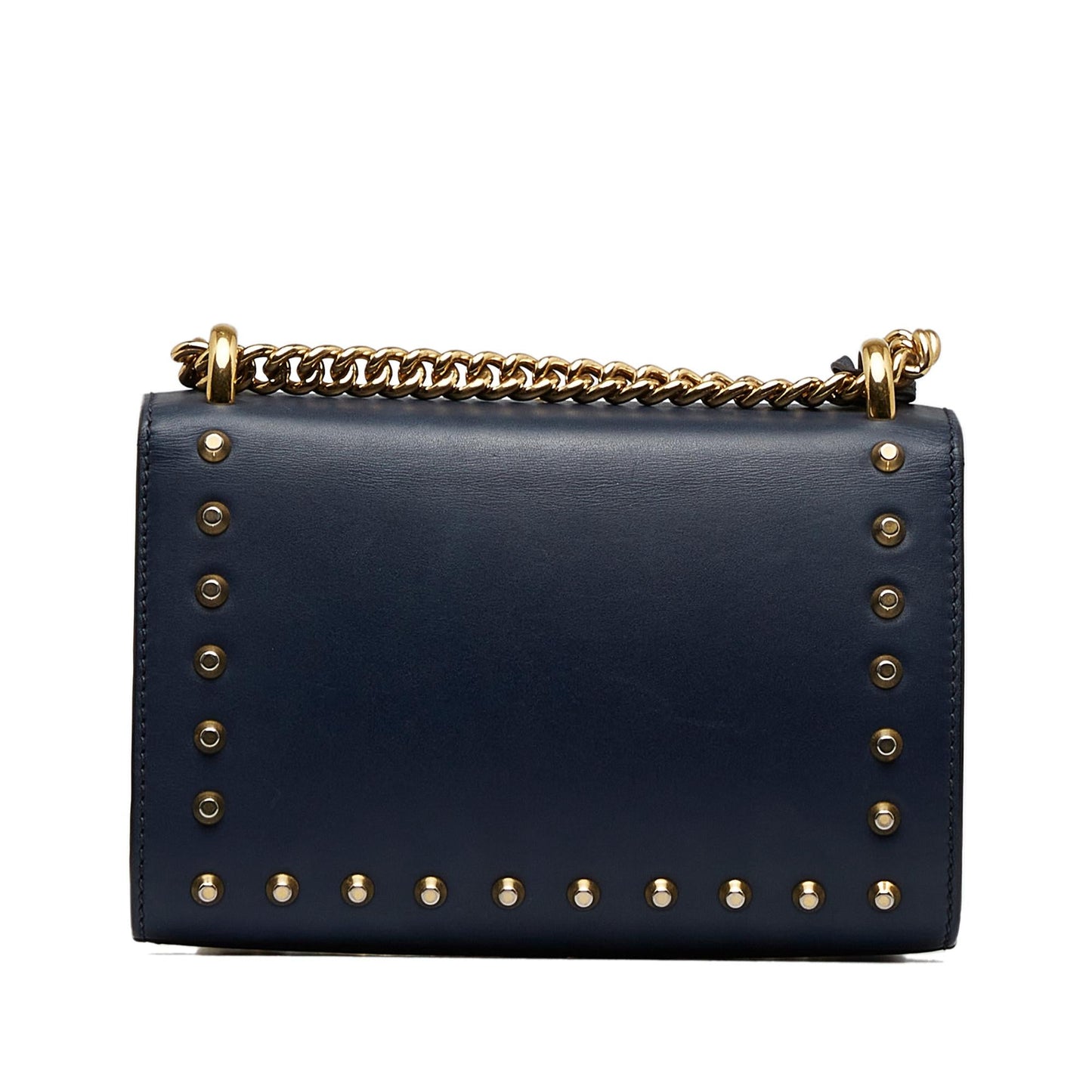 Gucci Small Pearl Studded Padlock Crossbody (SHG-ZuRWNW)