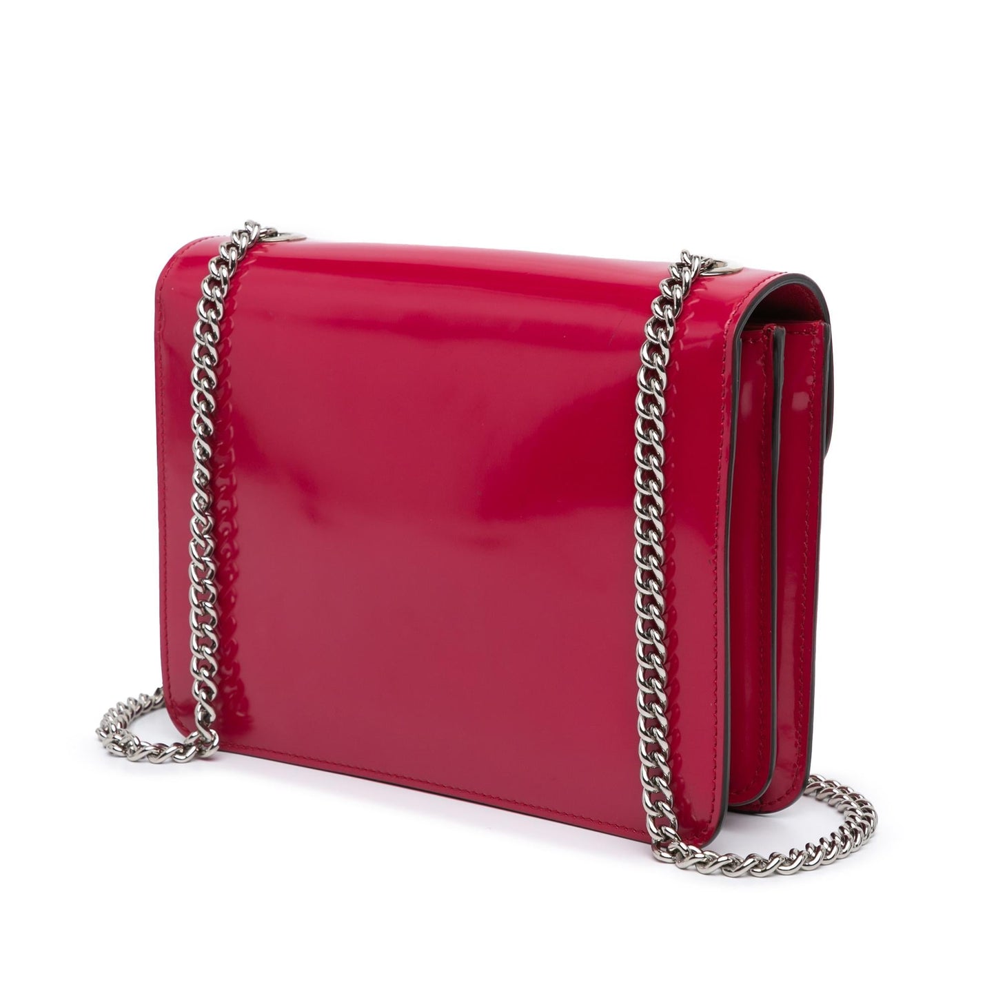 Gucci Small Polished Calfskin Interlocking G Dollar Crossbody