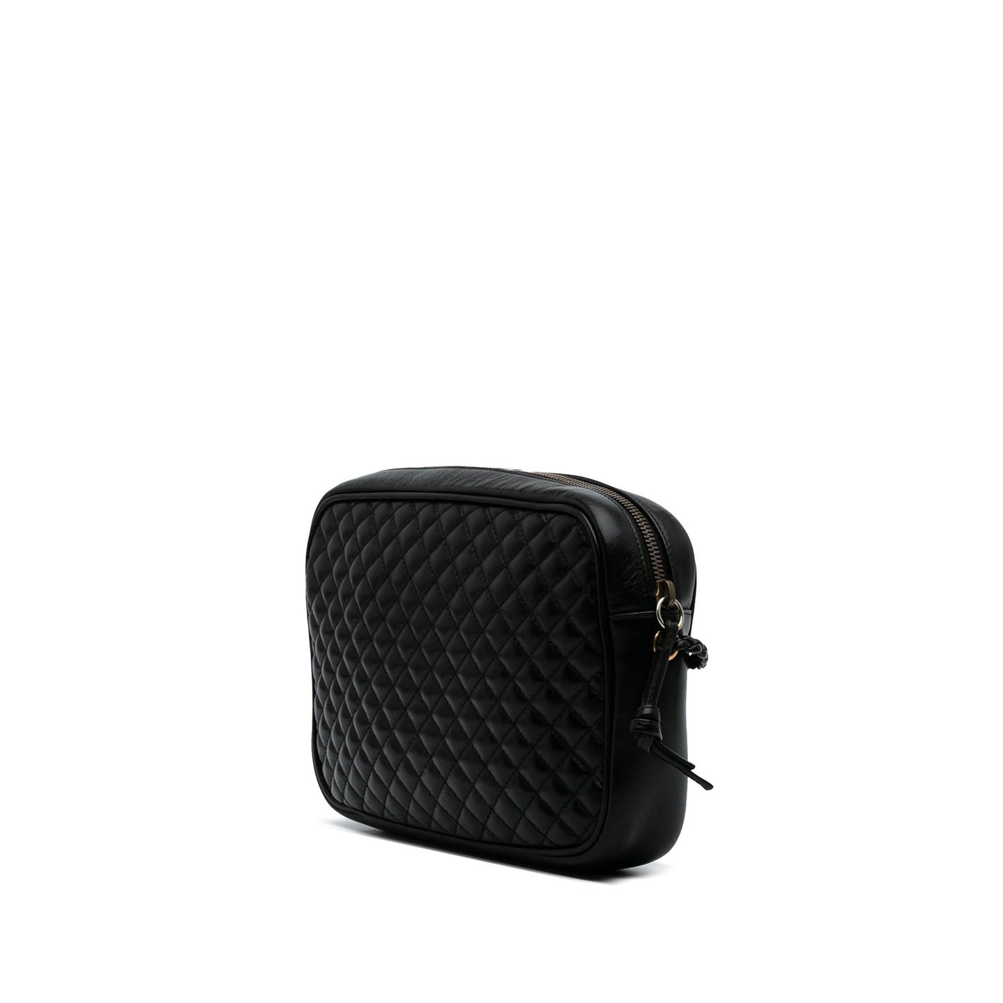 Gucci Small Quilted Leather Web Trapuntata Crossbody