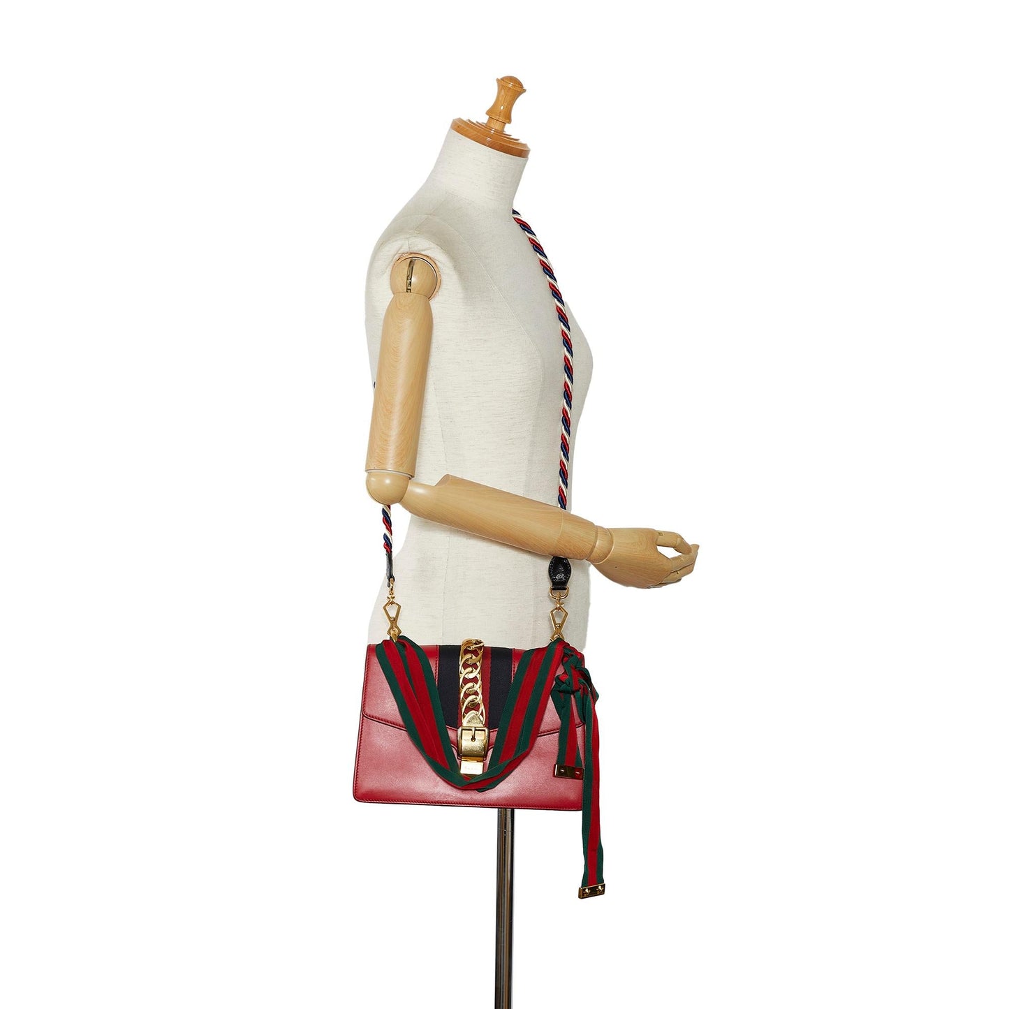 Gucci Small Sylvie Satchel (SHG-zrrnw9)