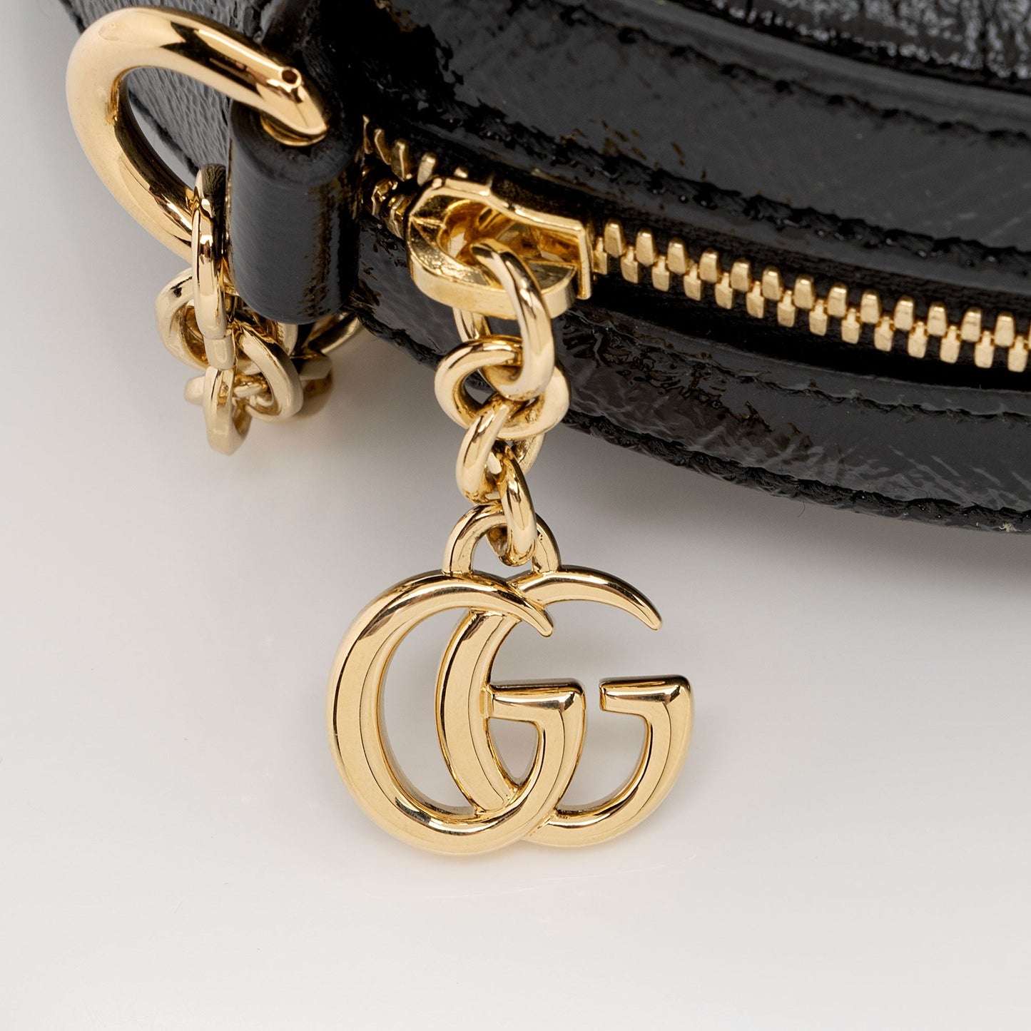 Gucci Suede Ophidia Round Mini Shoulder Bag (SHF-8Zp3I1)