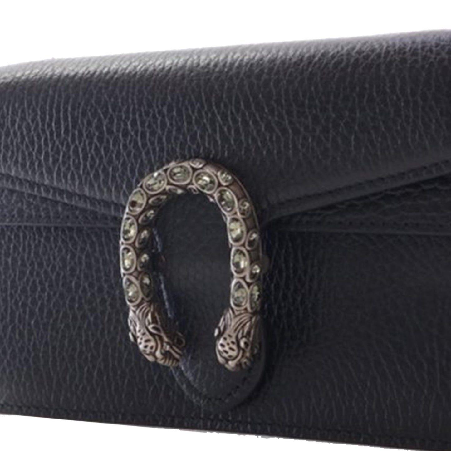 Gucci Super Mini Dionysus Leather Crossbody Bag (SHG-vzCgCv)