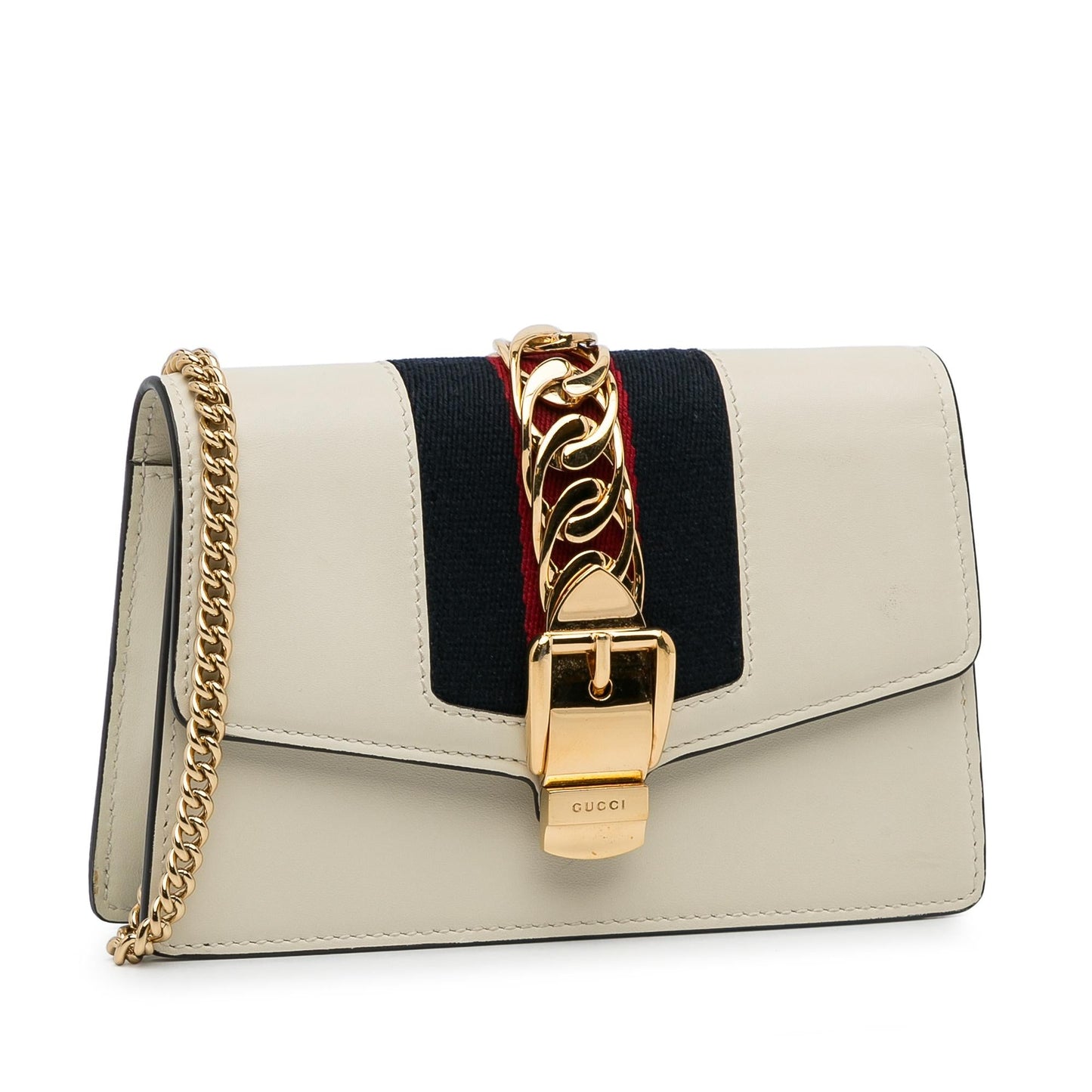 Gucci Super Mini Sylvie Chain Bag (SHG-yNIHwW)