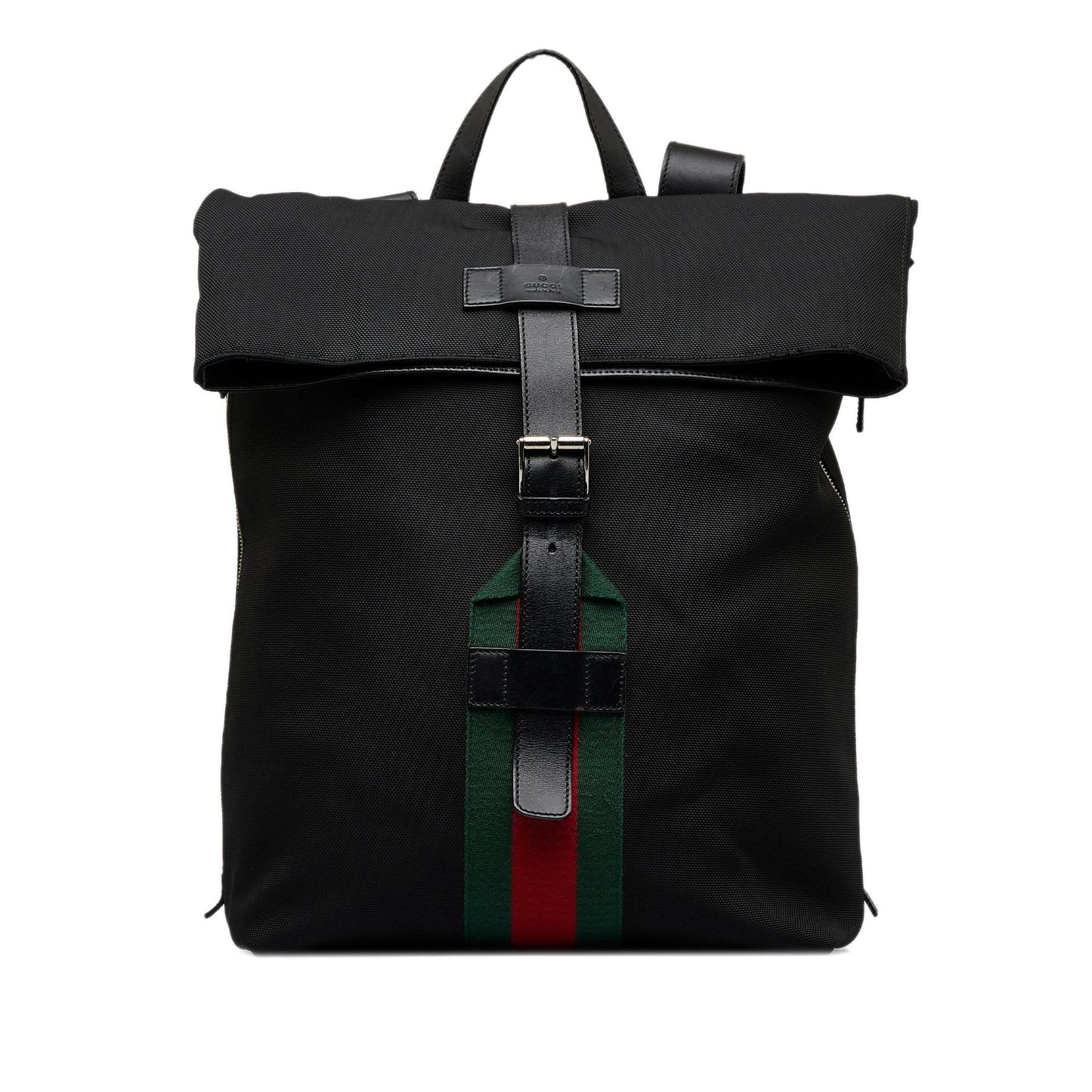 Gucci Techno Web Fold Over Backpack (SHG-MLgr7B)